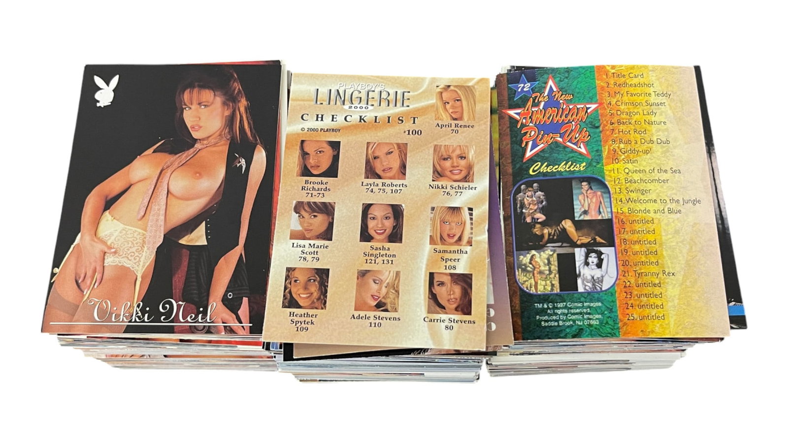 Vintage Adult Trading Card Collection Lot (1 of 2)