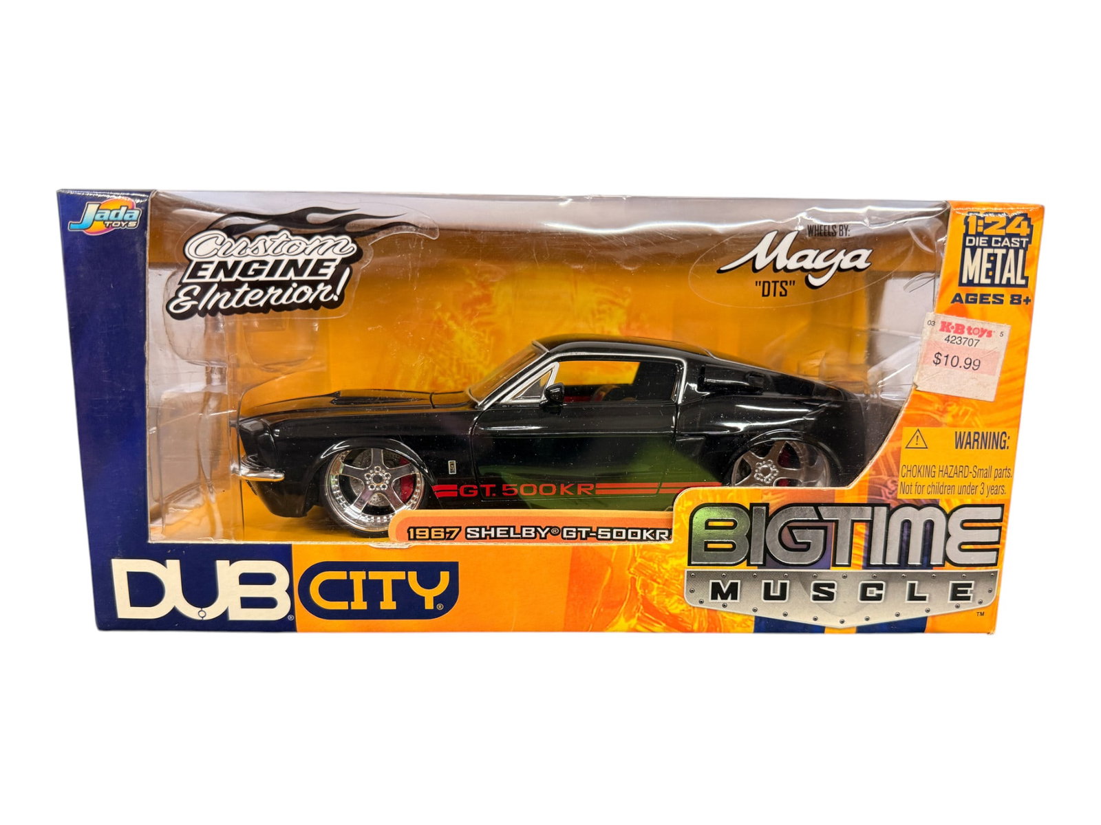 JadaToys 1967 Shelby GT 500KR Die Cast Model Car (1 of 2)