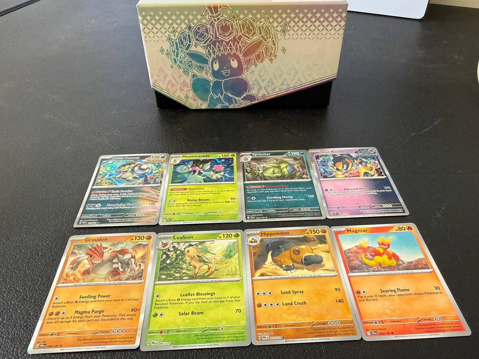 Pokemon ETB with Holo and Reverse Holo Trading Cards (1 of 3)