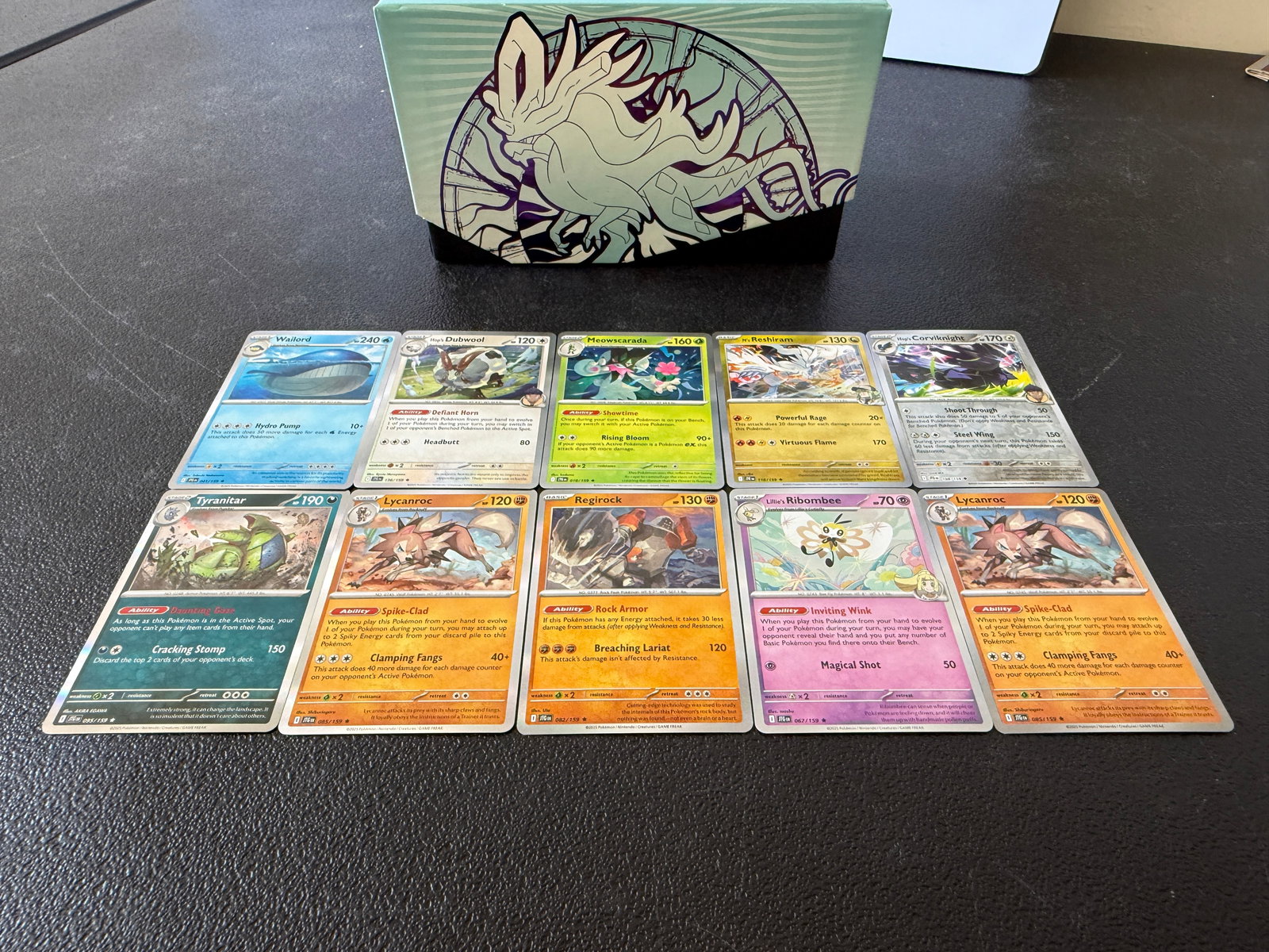 Pokemon ETB with Holo and Reverse Holo Trading Cards (1 of 1)