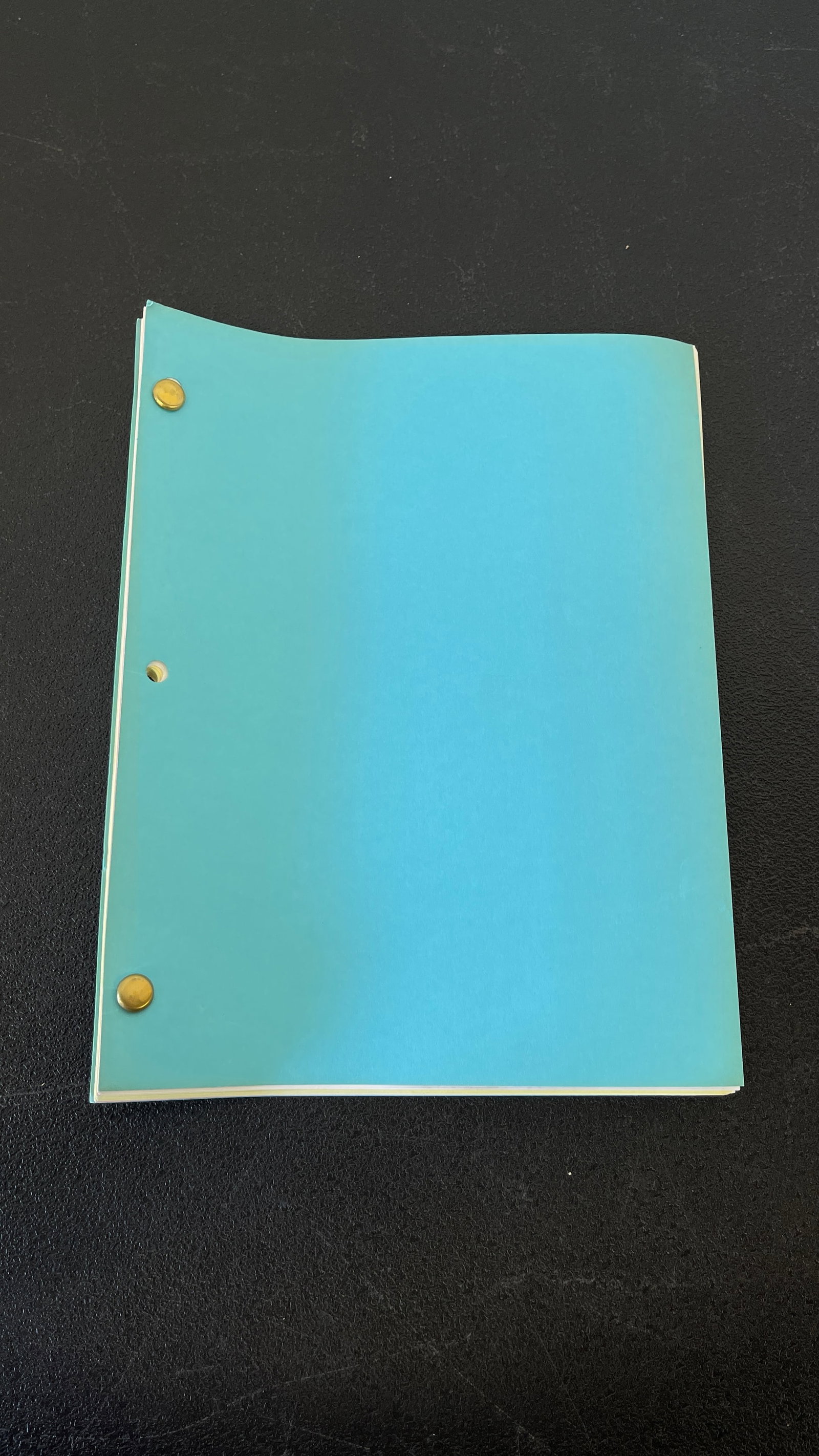 The Martin Lawrence Show "Pilot" 1992 Final Draft Script - 3