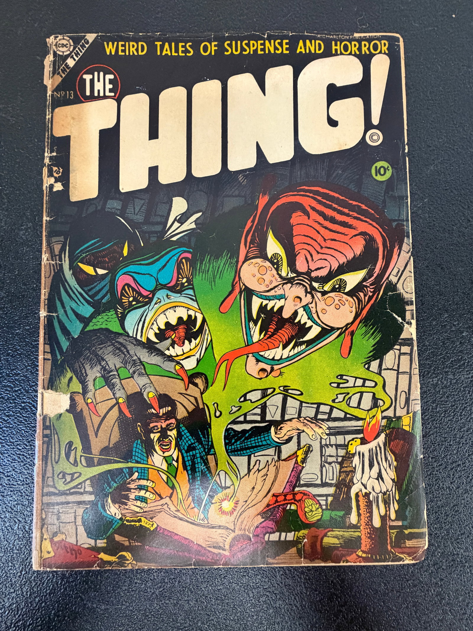 The Thing #13 Vintage Horror Sci-Fi Comic Book (1 of 2)