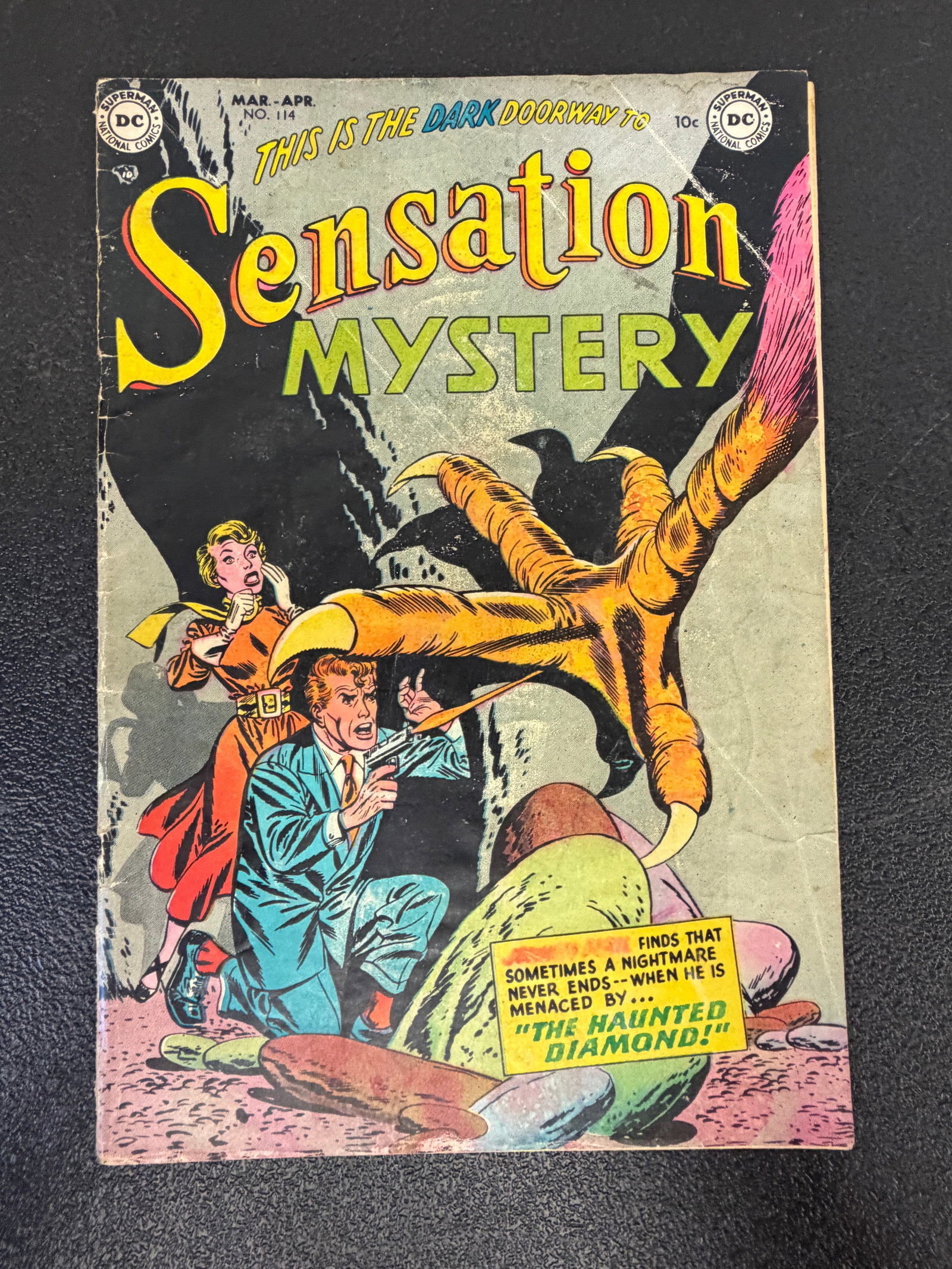 Sensation Mystery #114 DC Vintage Comic Book (1 of 2)