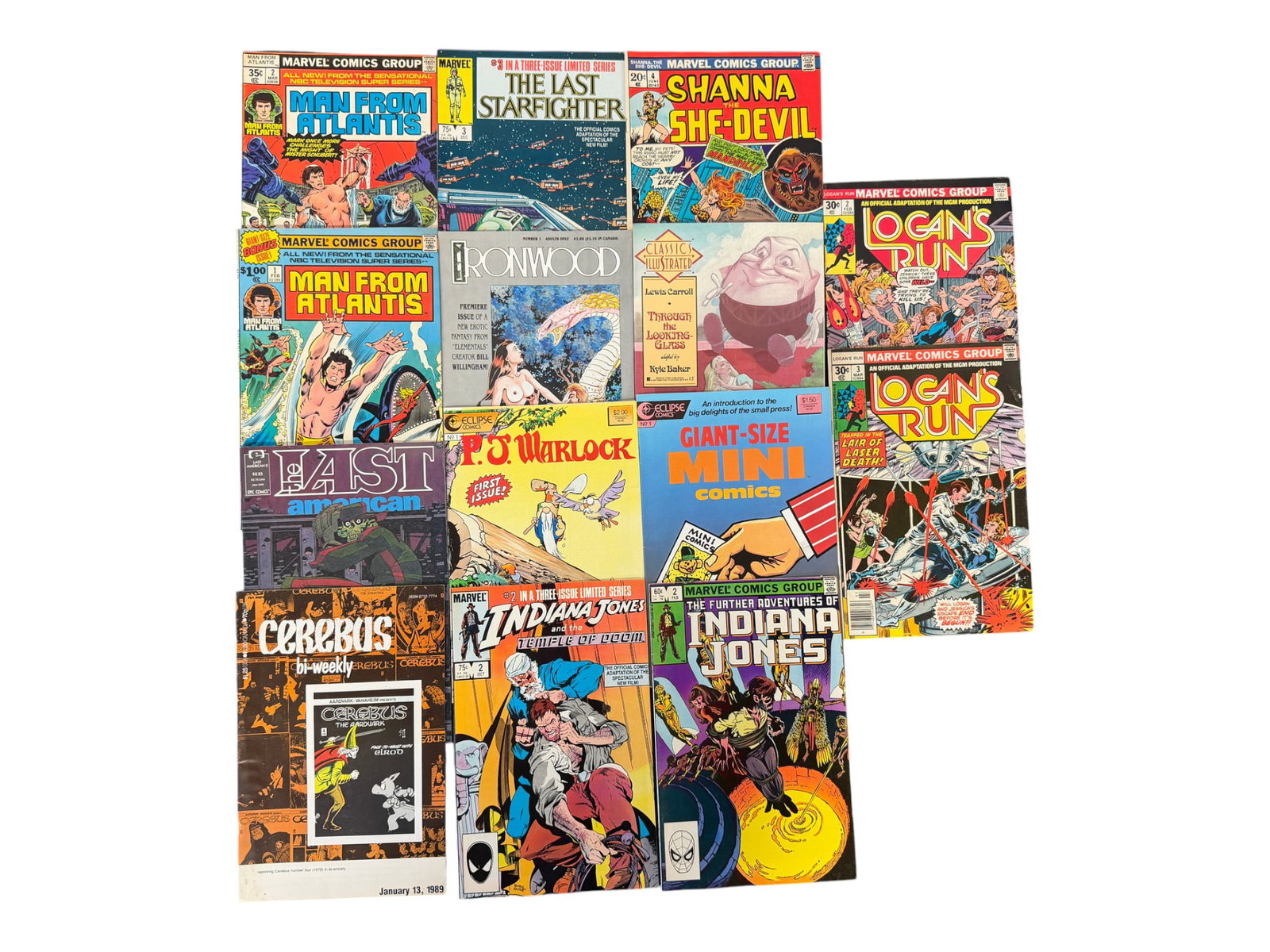 Vintage Comic Book Collection Lot: Vintage Comic Book Collection Lot