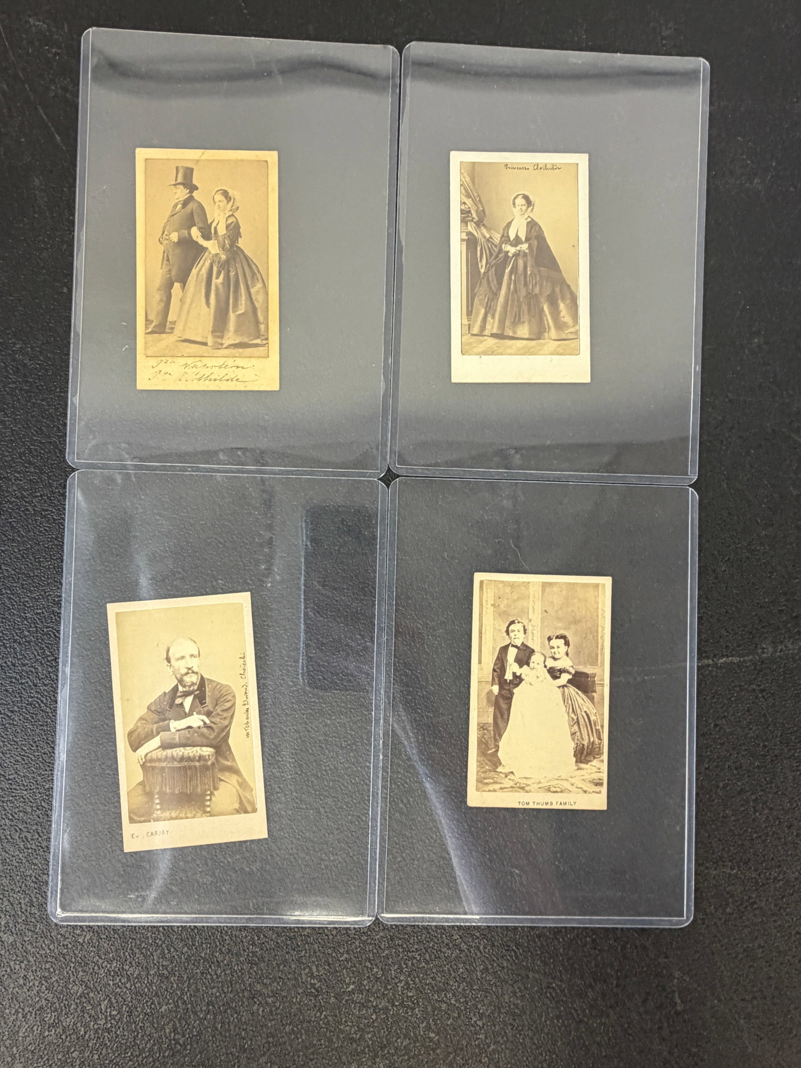A Collecton of Antique CDV Portrait Photographs (1 of 4)