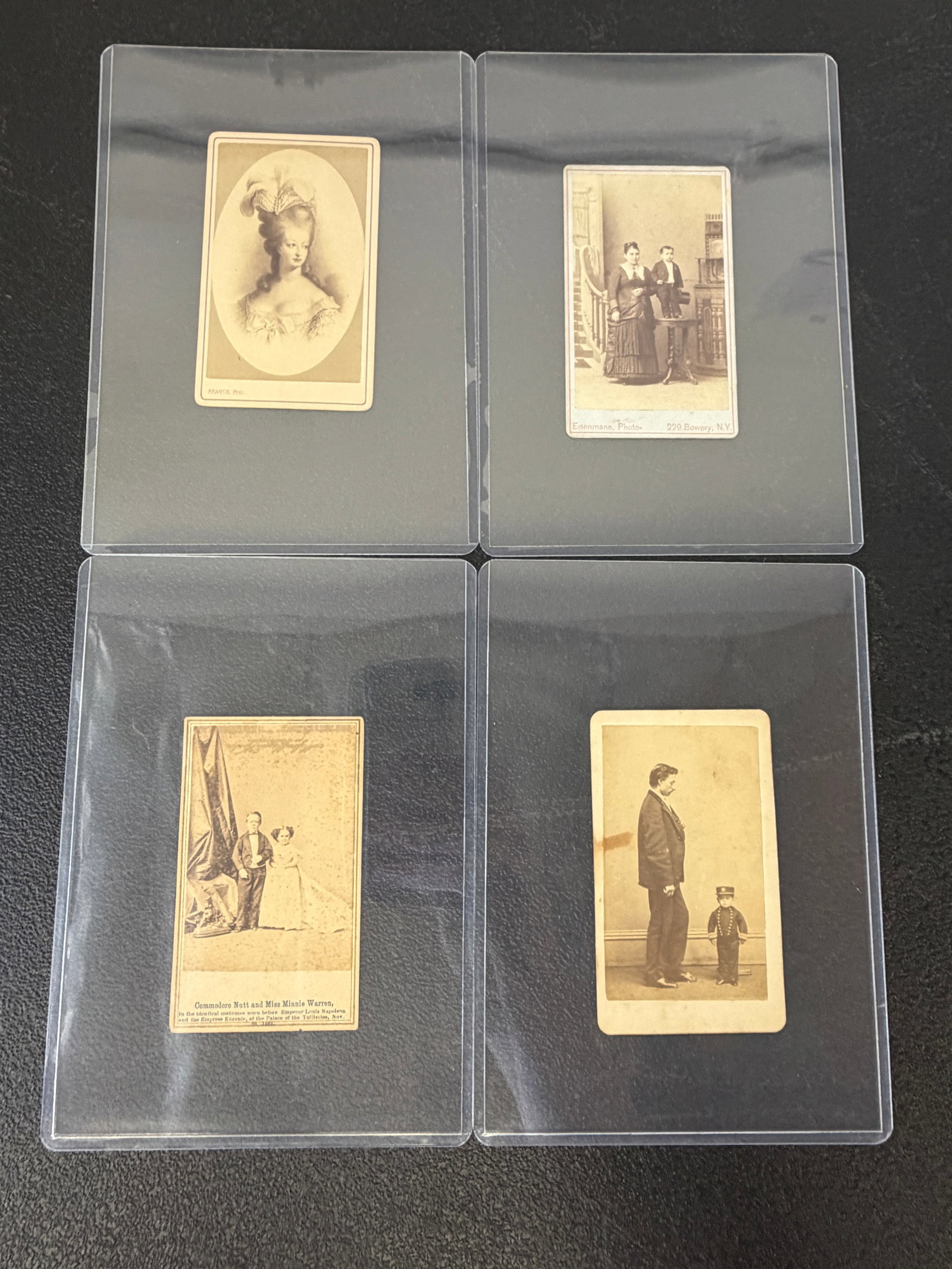 A Collecton of Antique CDV Portrait Photographs (1 of 4)