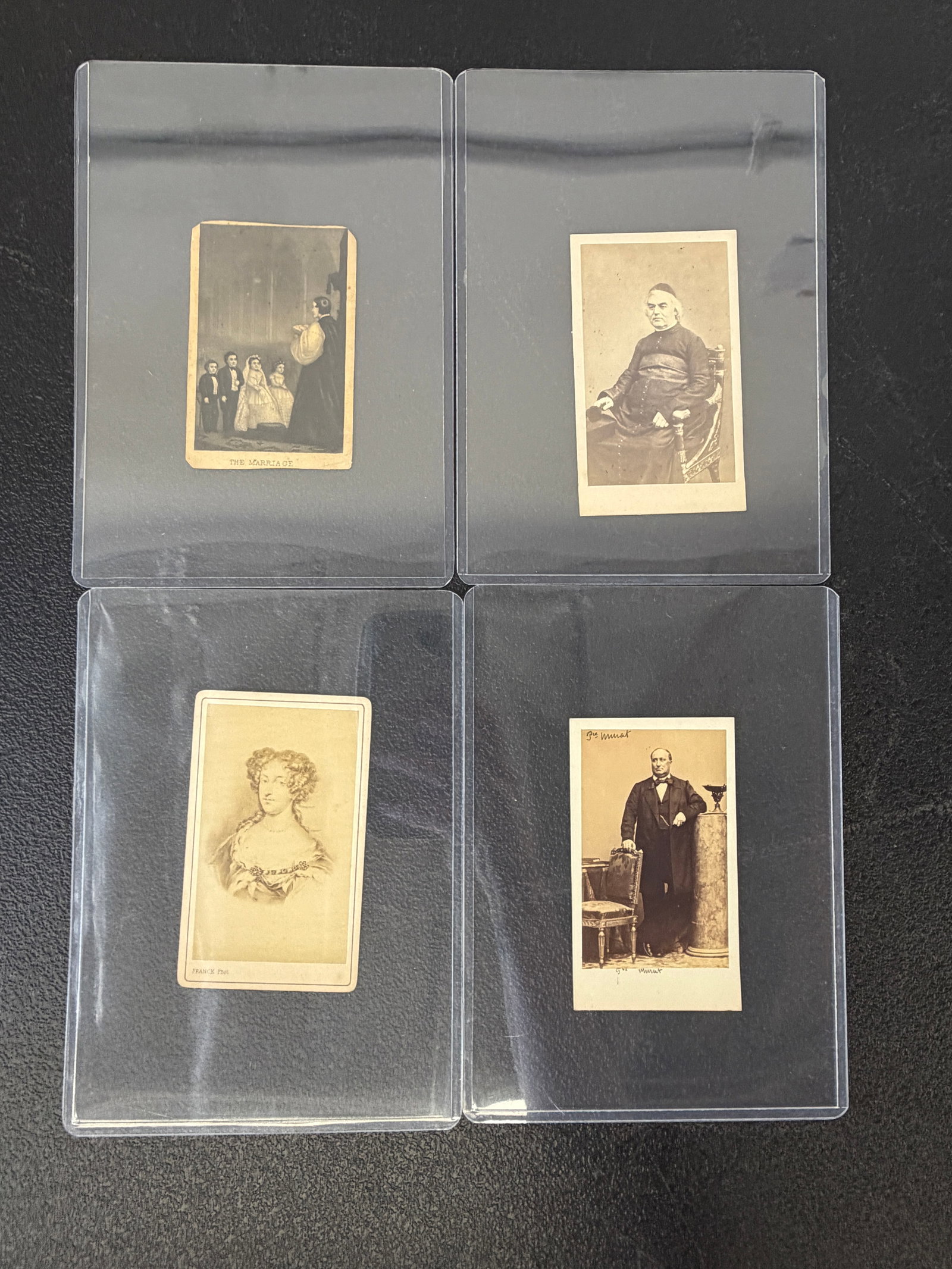 A Collecton of Antique CDV Portrait Photographs (1 of 4)