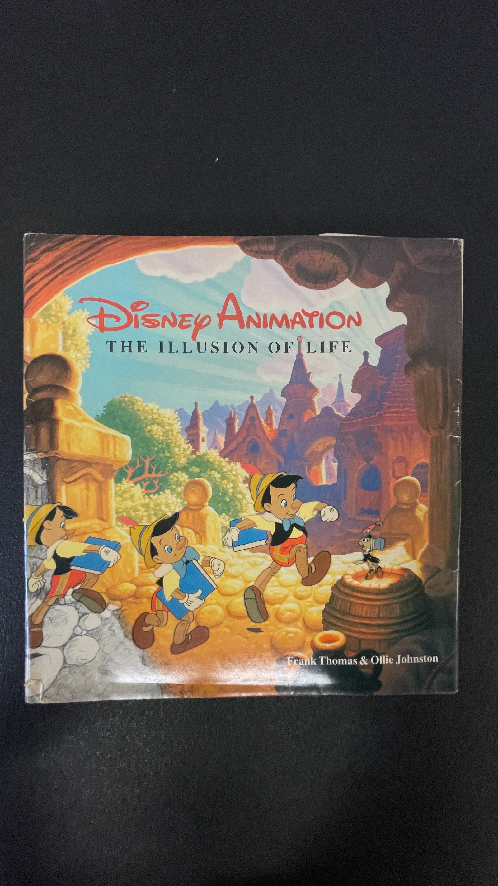 Disney Animaion The Illusion of Life Signed by Frank Thomas and Ollie Johnston (1 of 6)