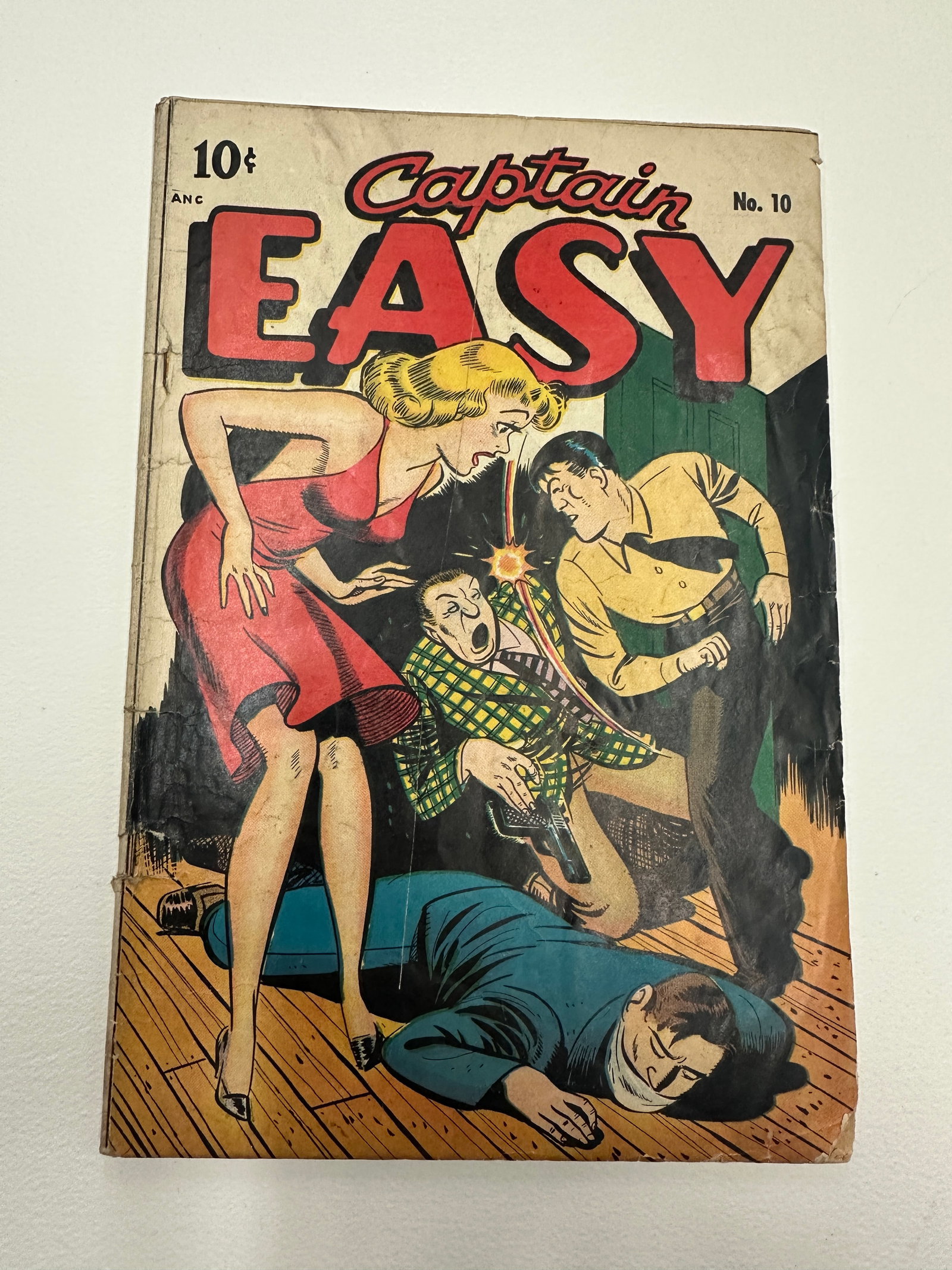 Golden Age Comic Book CAPTAIN EASY #10 Humor Comic 1947 (1 of 3)
