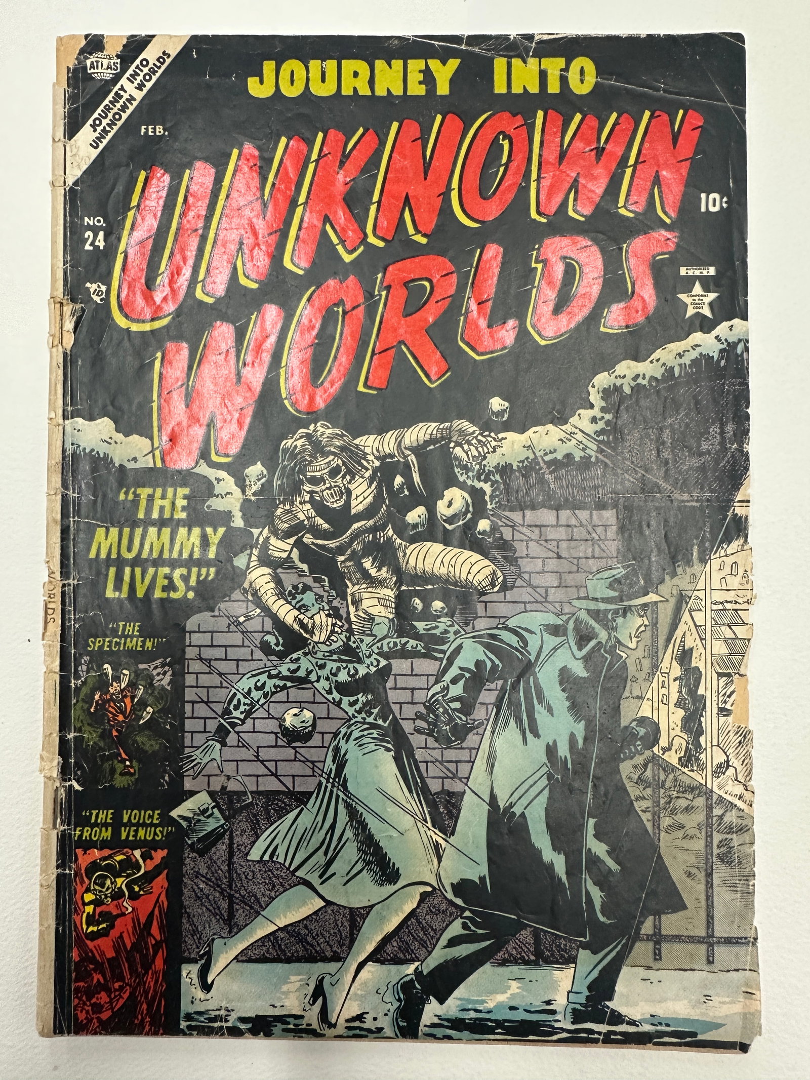 Golden Age Comic Book Unknown Worlds # 24 Feb 1963 (1 of 3)