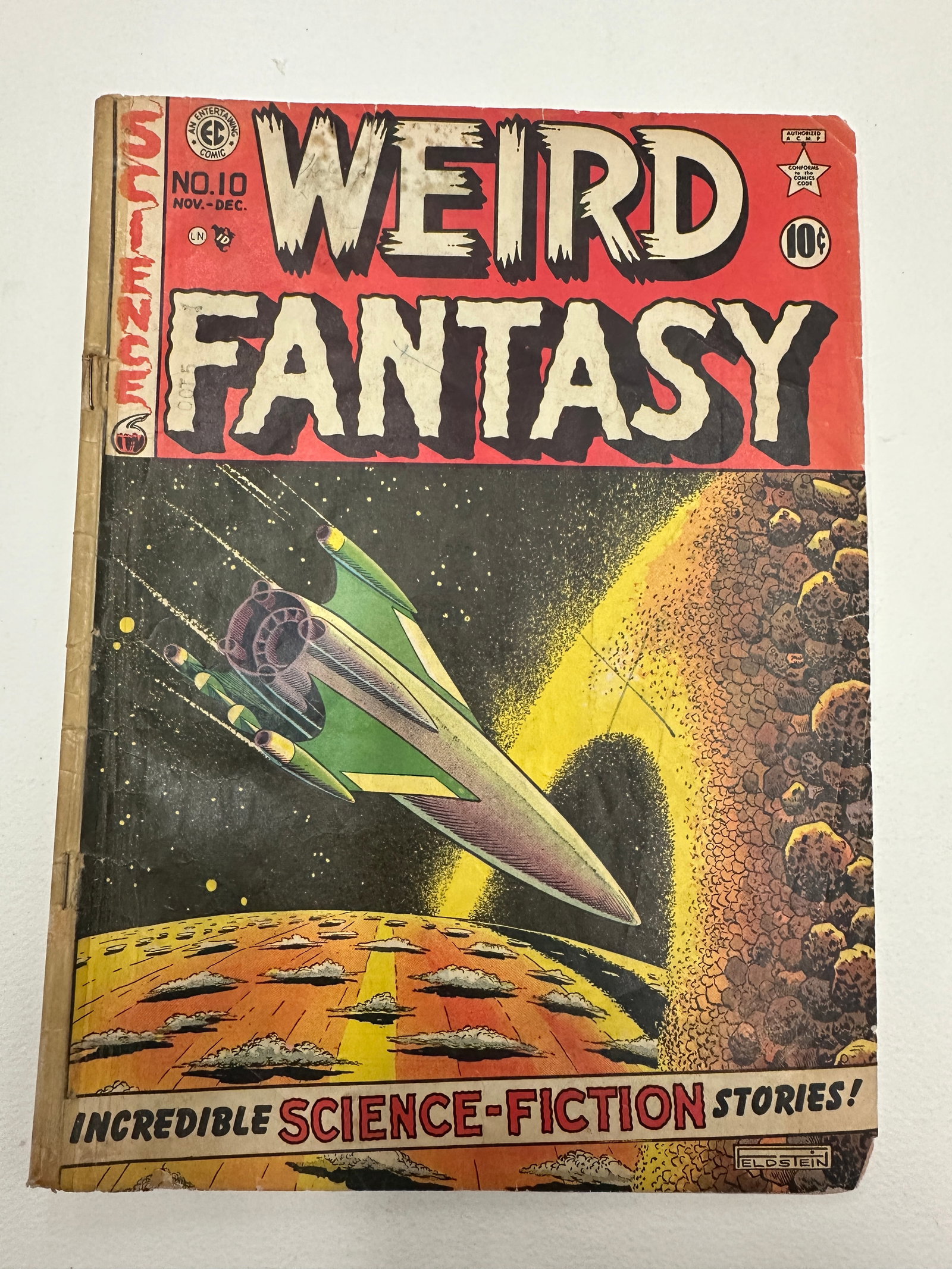 Golden Age Comic Book WEIRD FANTASY # 10 Horror 10c (1 of 3)