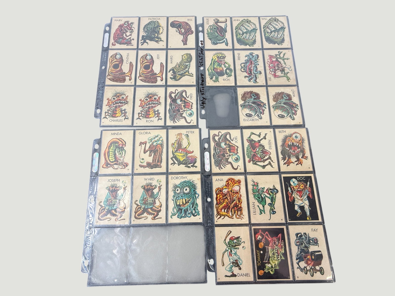 Vintage Sci-Fi Horror Trading Cards (1 of 2)