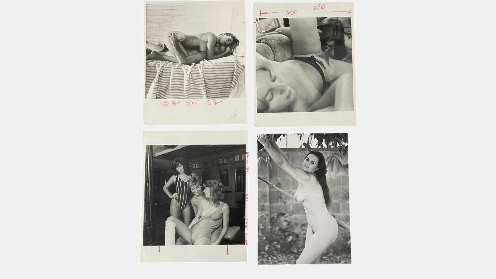 Vintage B&W Erotic Adult Photographs: Vintage B&W Erotic Adult Photographs. Sizes can include 3x5, 8x10 and more.