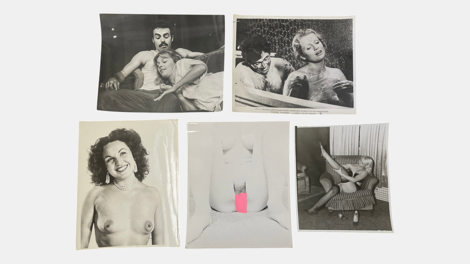 Vintage B&W Erotic Adult Photographs: Vintage B&W Erotic Adult Photographs. Sizes can include 3x5, 8x10 and more.