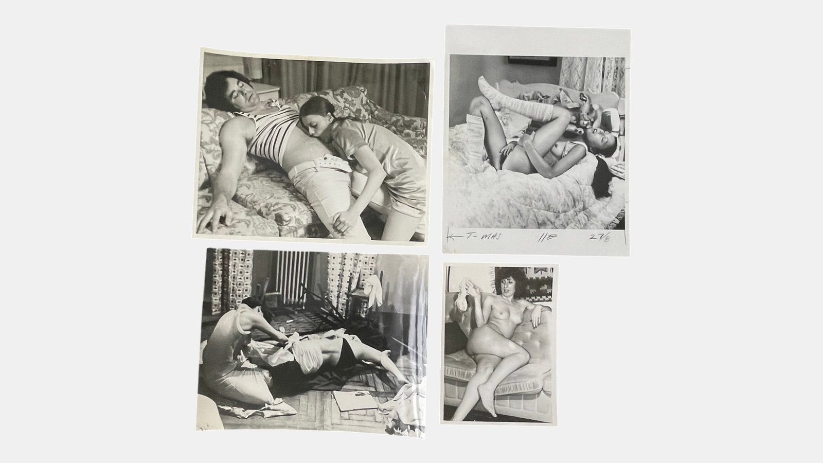 Vintage B&W Erotic Adult Photographs: Vintage B&W Erotic Adult Photographs. Sizes can include 3x5, 8x10 and more.
