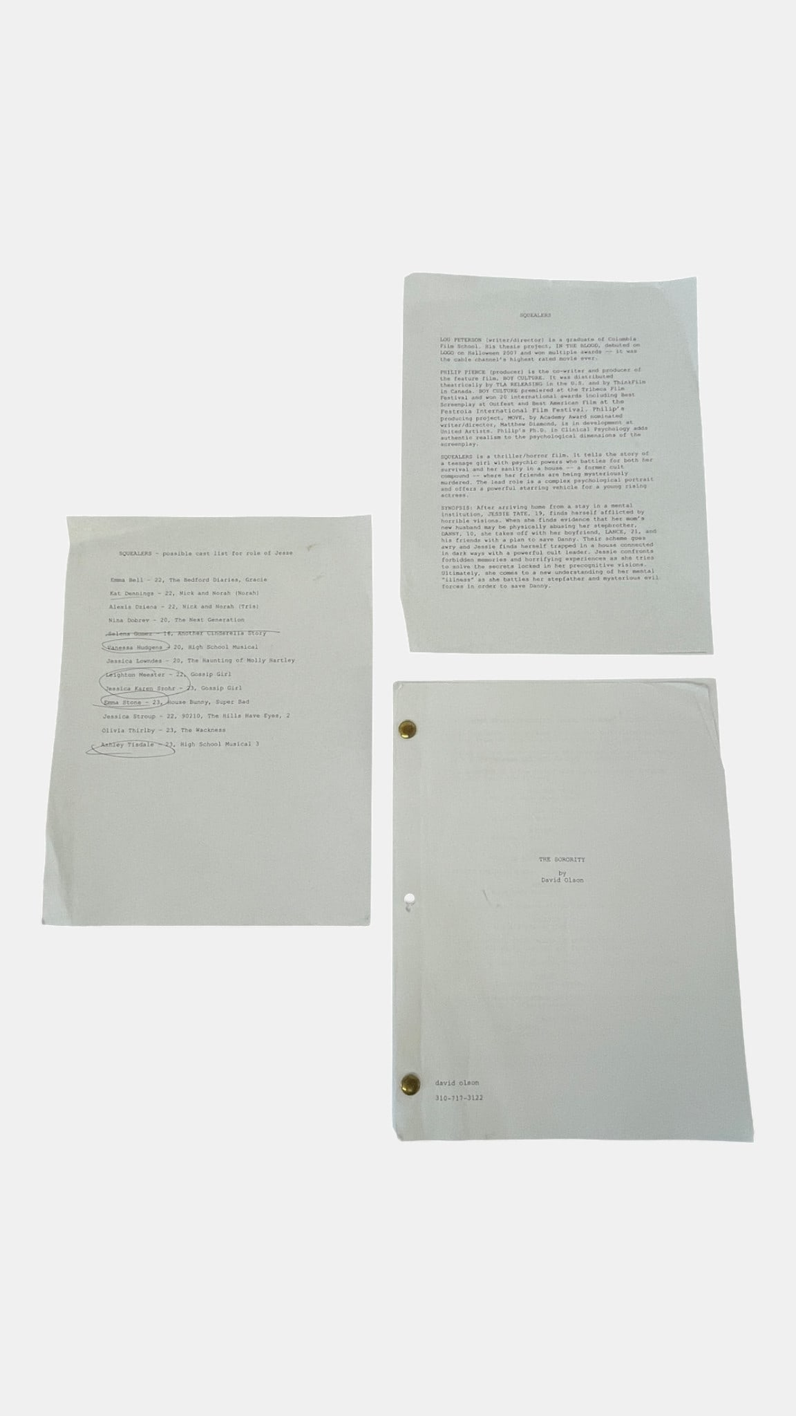 A Collection of Original Movie Scripts: A Collection of Original Movie Scripts