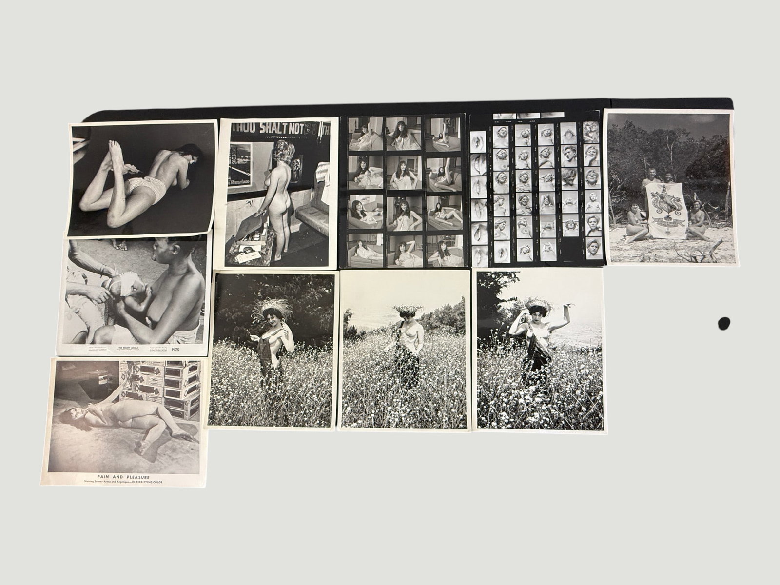 Vintage Black and White Adult Erotic Photograph Collection Lot: Vintage Black and White Adult Erotic Photograph Collection Lot
