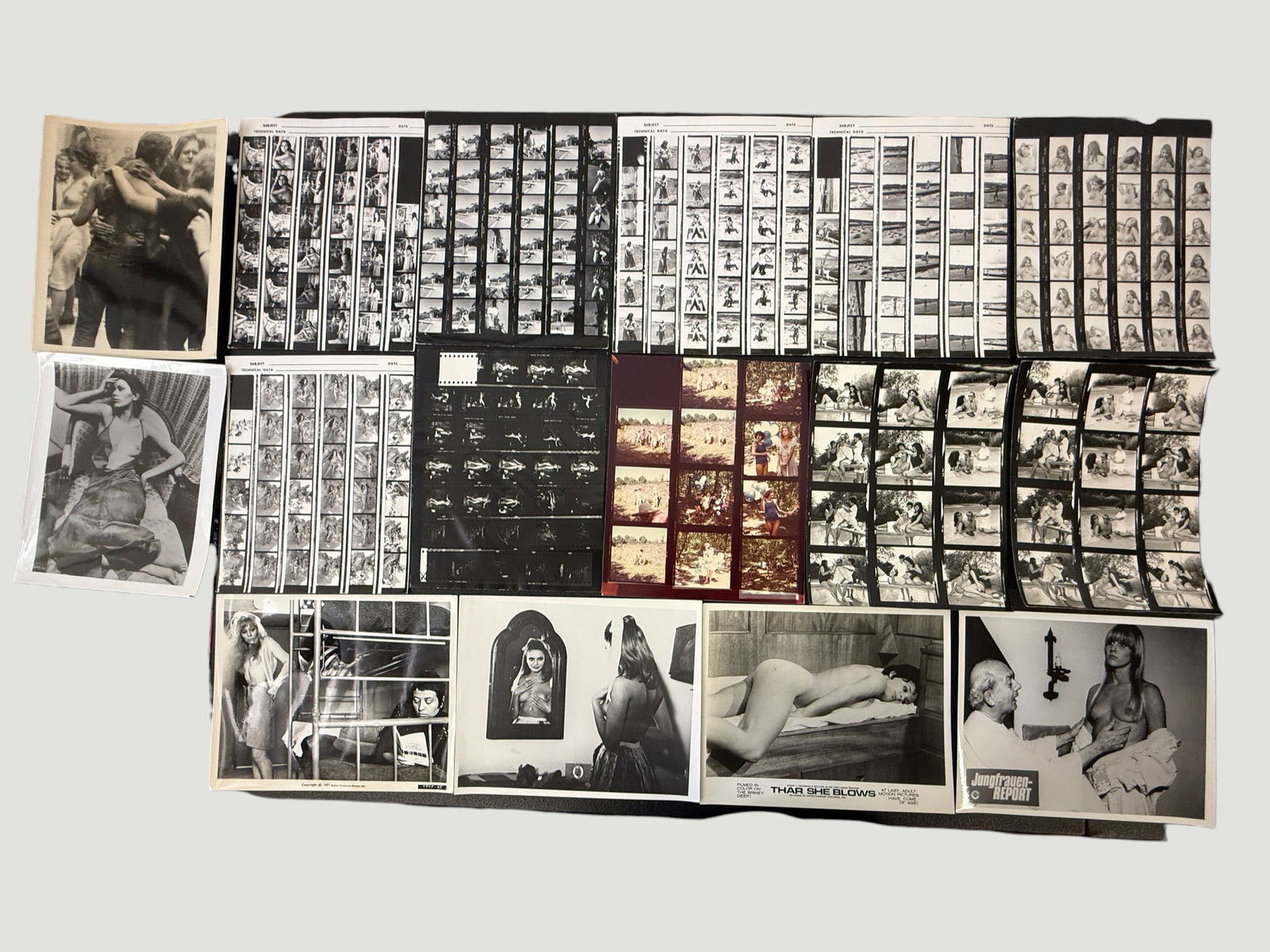 Vintage Black and White Adult Erotic Photograph Collection Lot: Vintage Black and White Adult Erotic Photograph Collection Lot
