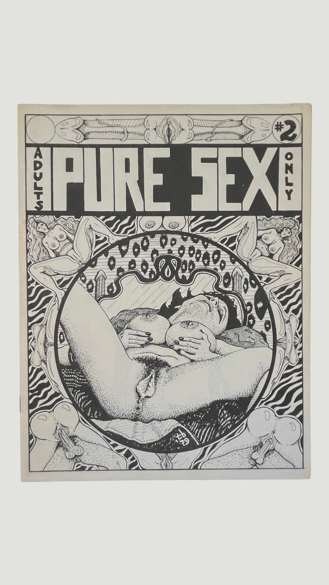 Pure Sex #2 Vintage Adults Only Comic Book: Pure Sex #2 Vintage Adults Only Comic Book