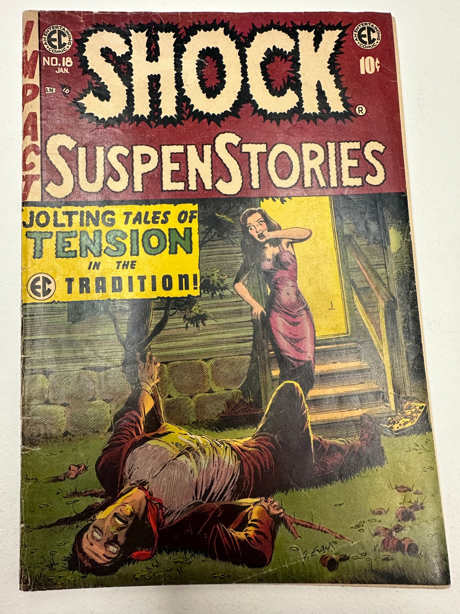 Shock SuspenStories #18, EC Comics, Jan 1954 — Golden Age Horror/Suspense (1 of 3)