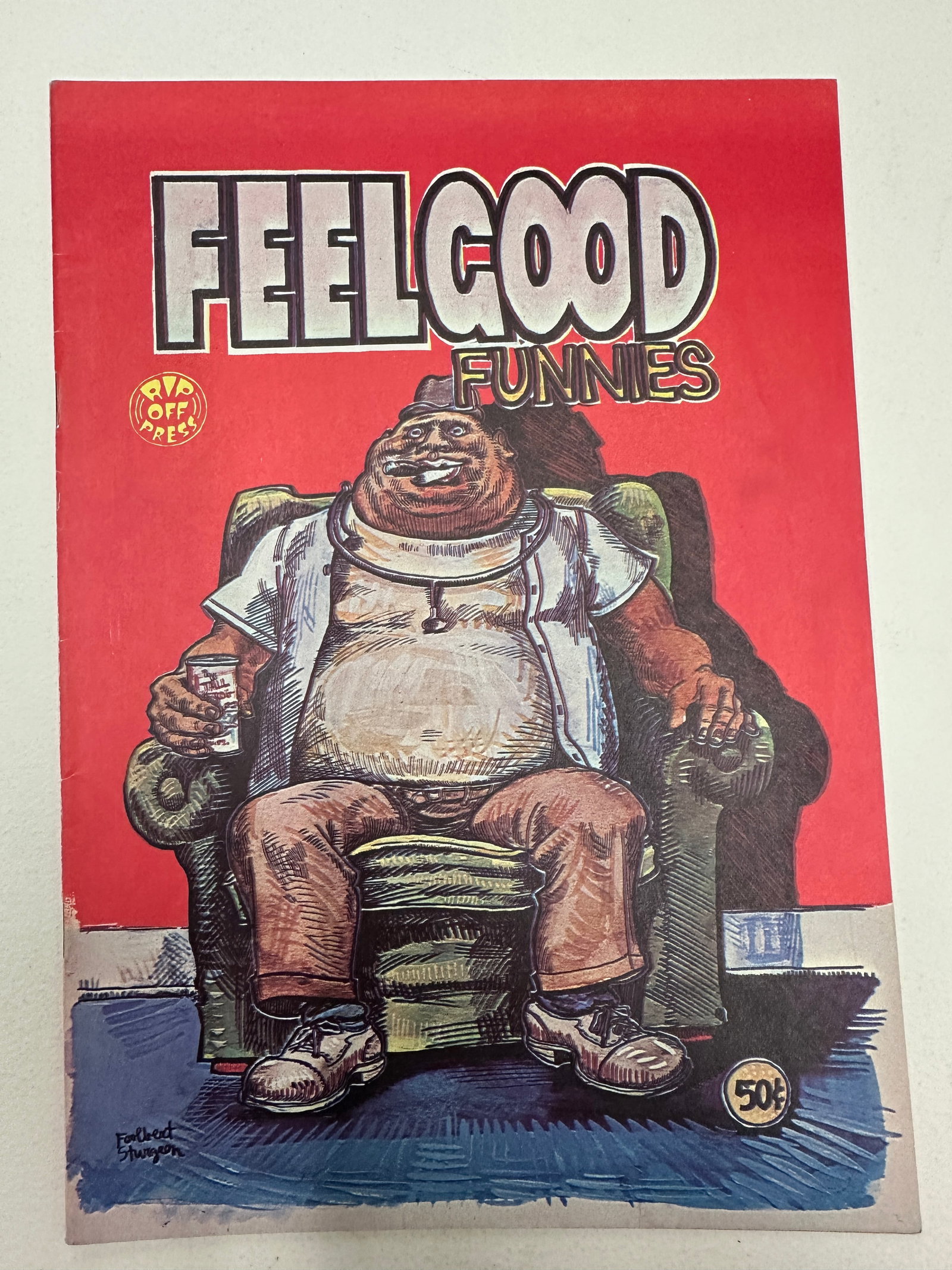 Feel Good Funnies #1 Underground Comix, Rip Off Press, 1969 (1 of 3)