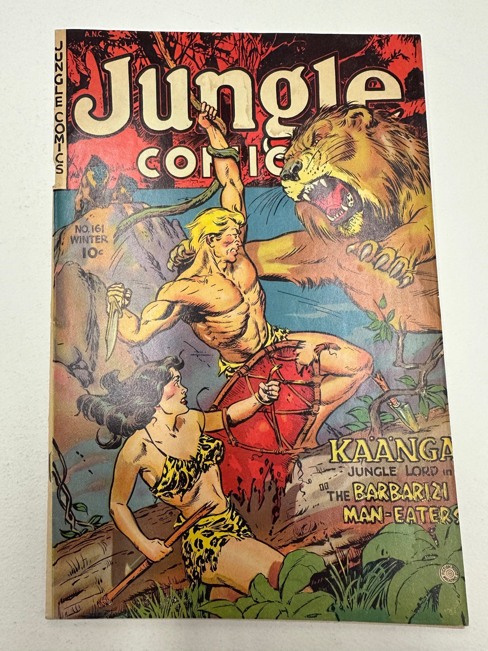 Jungle Comics #161 Winter 1953 Fiction House Ka'a'nga Jungle Lord Comic Book (1 of 3)