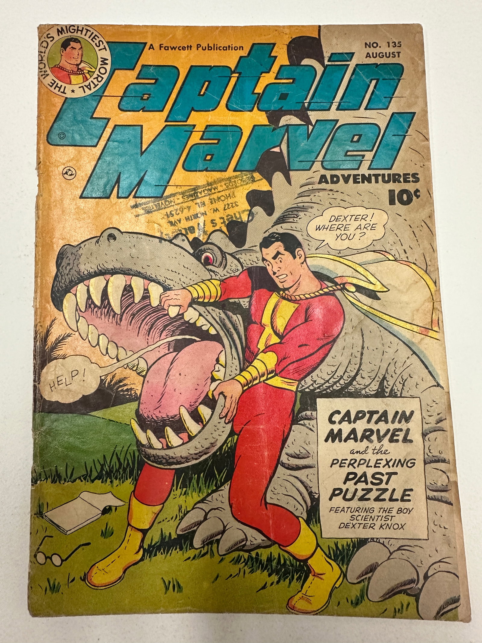 Captain Marvel Adventures #135, Fawcett Publications, August 1952 (1 of 3)