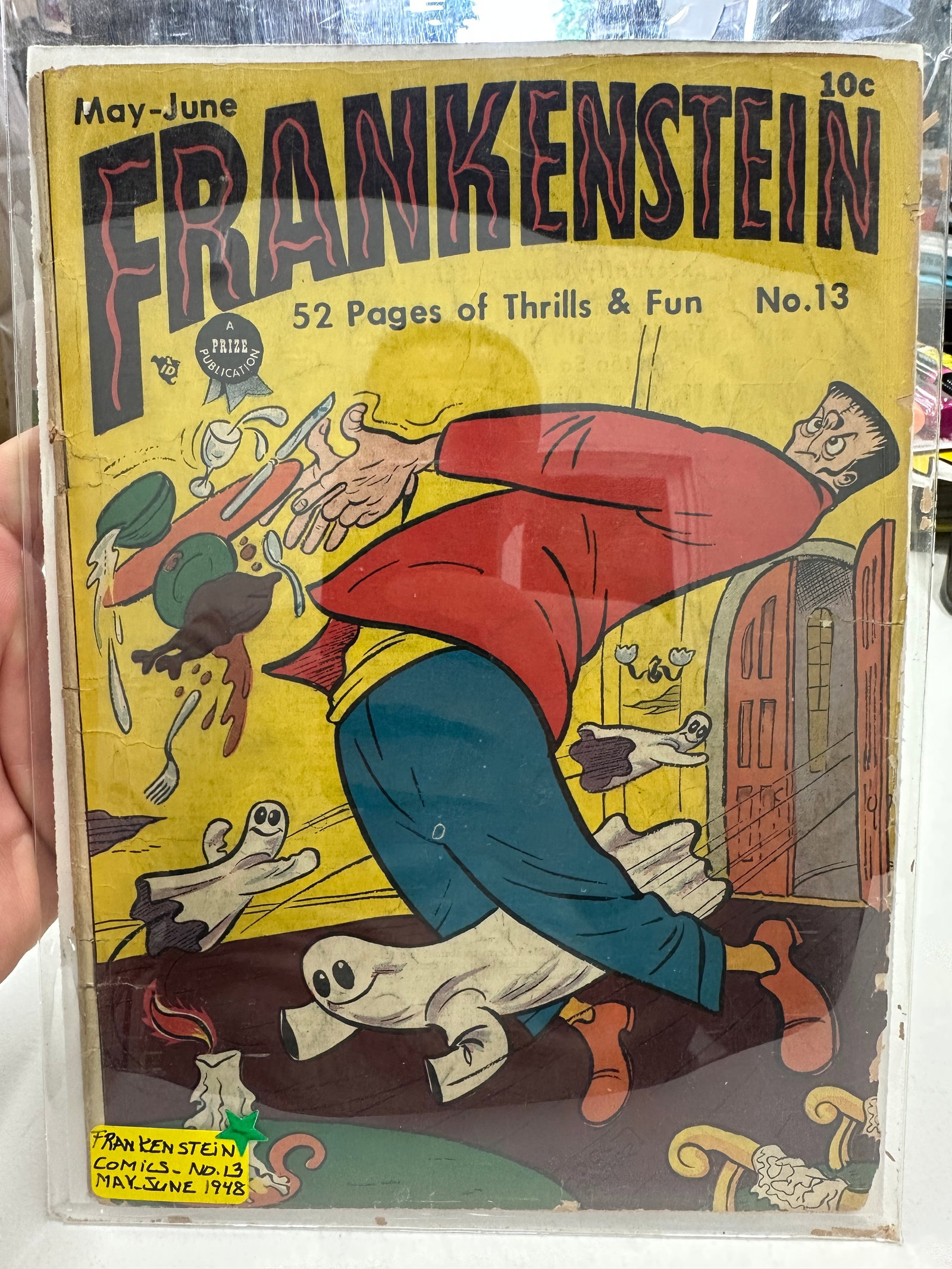 Frankenstein Comics No. 13, Prize Publications, May-June 1948 (1 of 2)