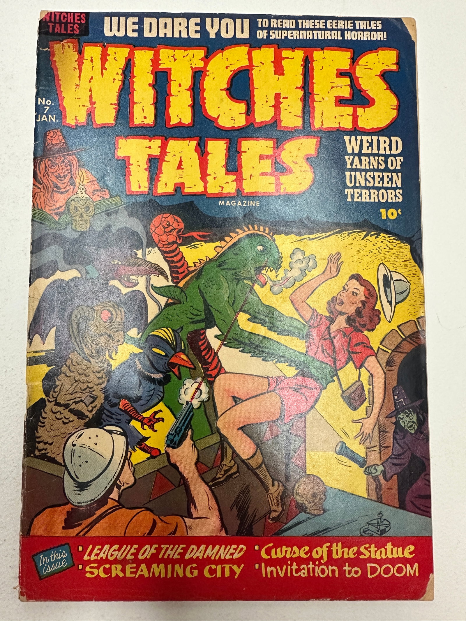Witches Tales #7 (Harvey Comics, Jan 1952) Pre-Code Horror Comic (1 of 3)