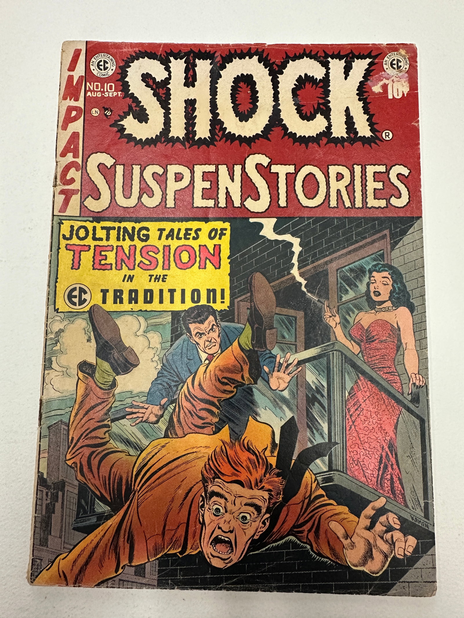 Shock SuspenStories #10 EC Comics 1953 Golden Age Horror/Crime Comic (1 of 2)