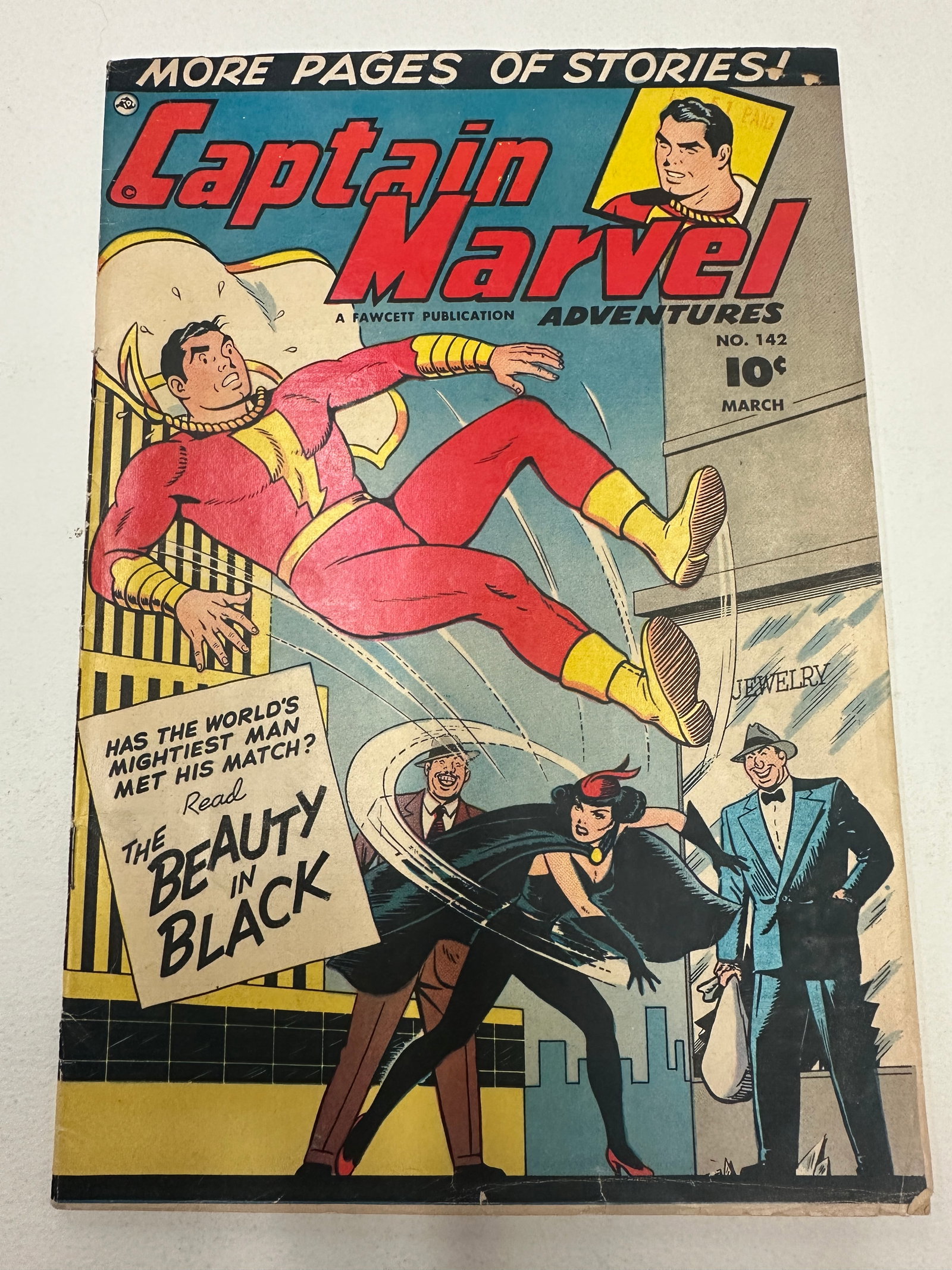 Captain Marvel Adventures #142, Fawcett Publications, March 1953 (1 of 3)