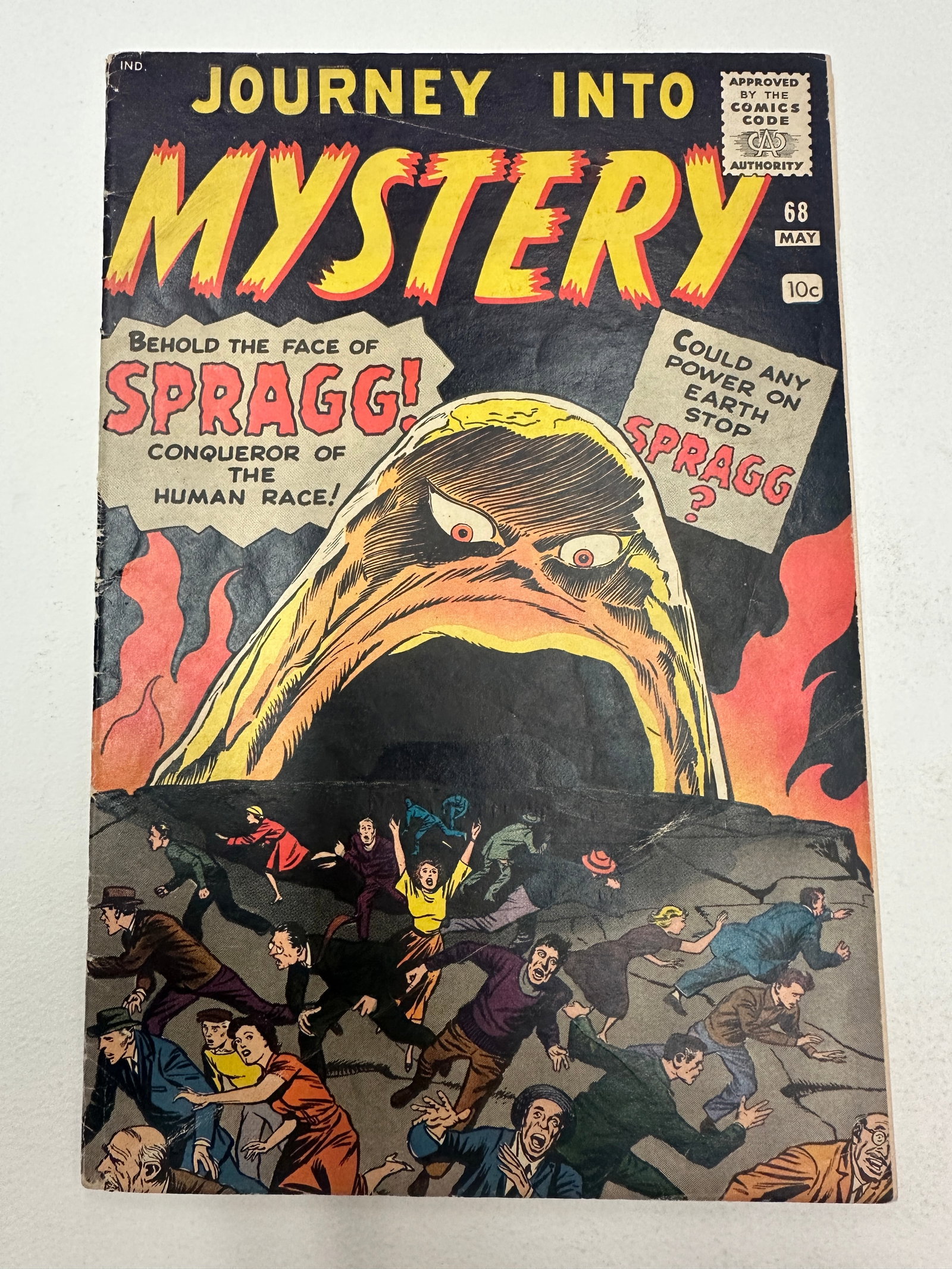 Journey Into Mystery #68 Marvel/Atlas 1961 Spragg Monster Comic 10c (1 of 3)