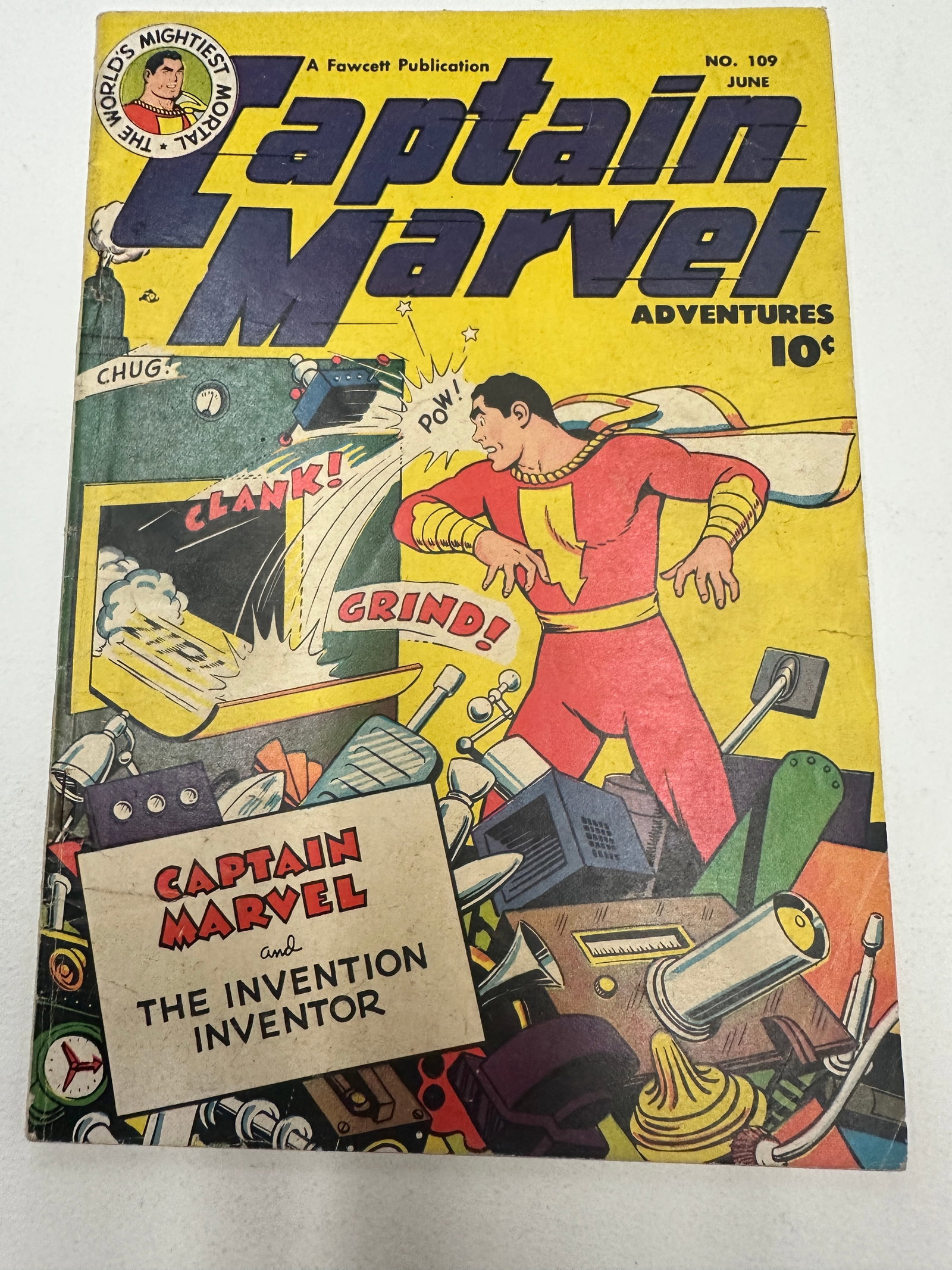 Captain Marvel Adventures #109, Fawcett Publications, June 1950 (1 of 3)
