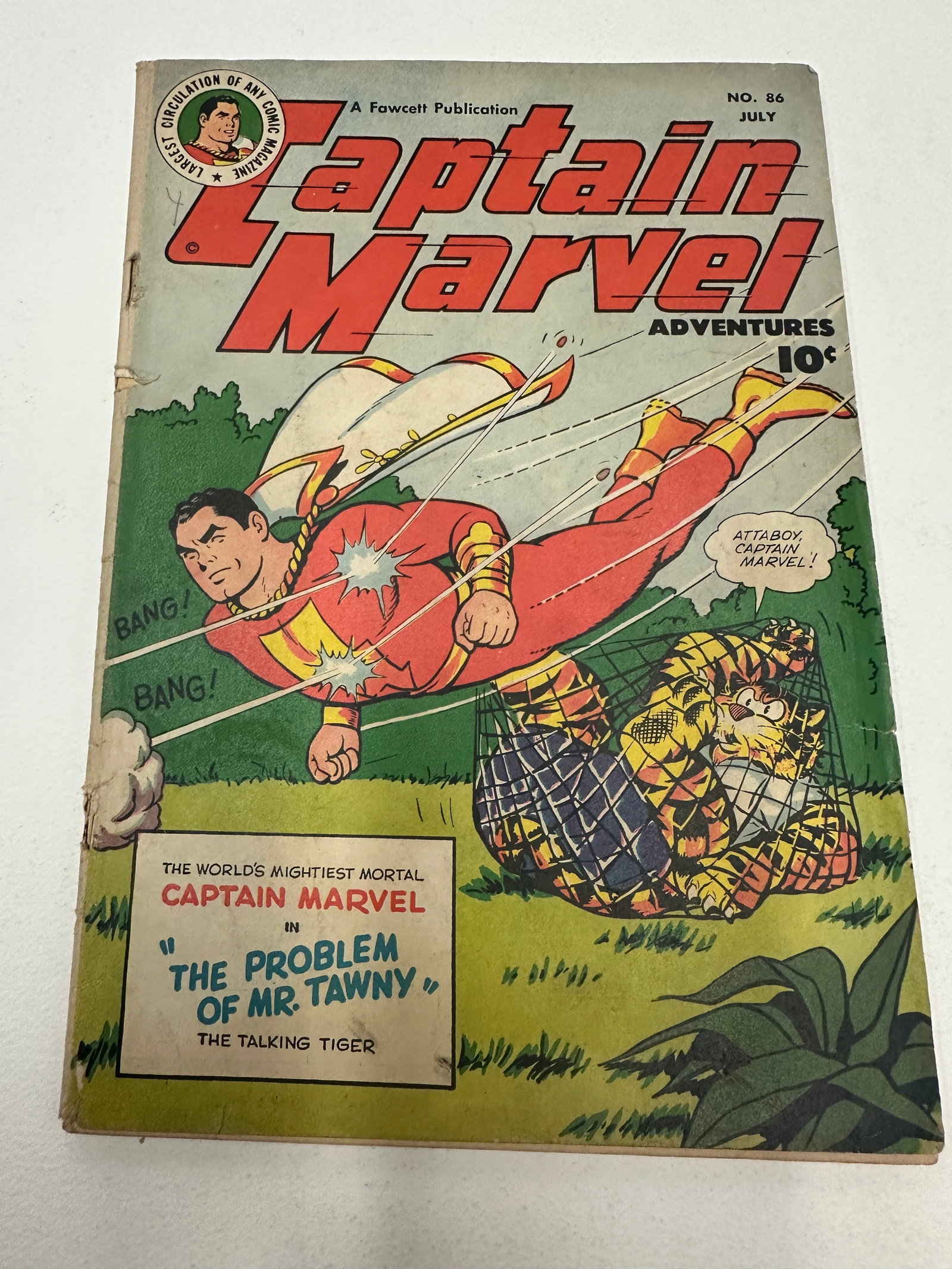 Captain Marvel Adventures #86, Fawcett Publications, July 1948 (1 of 3)