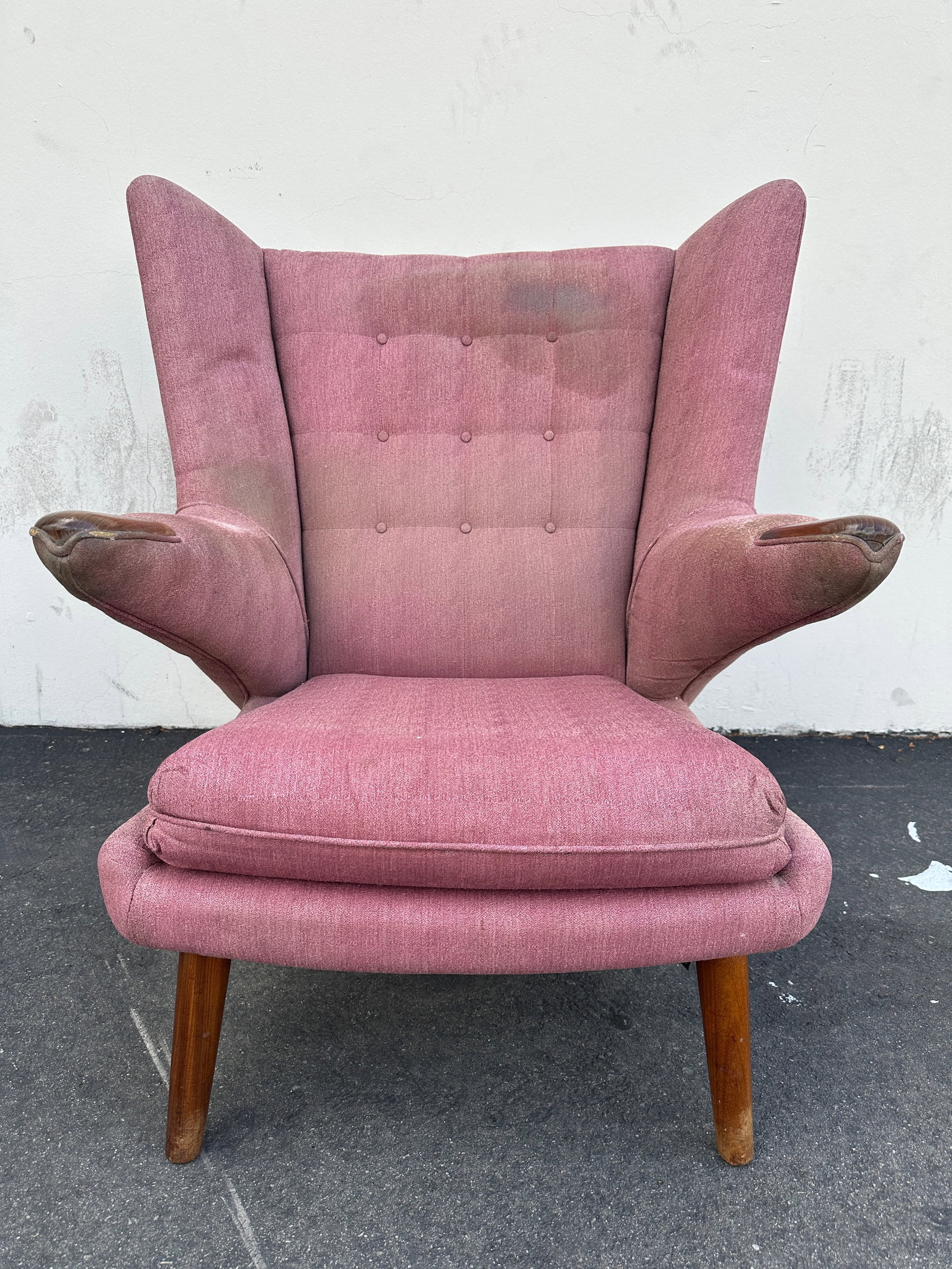 Hans J. Wegner Papa Bear Armchair Mid-Century Denmark (1 of 10)