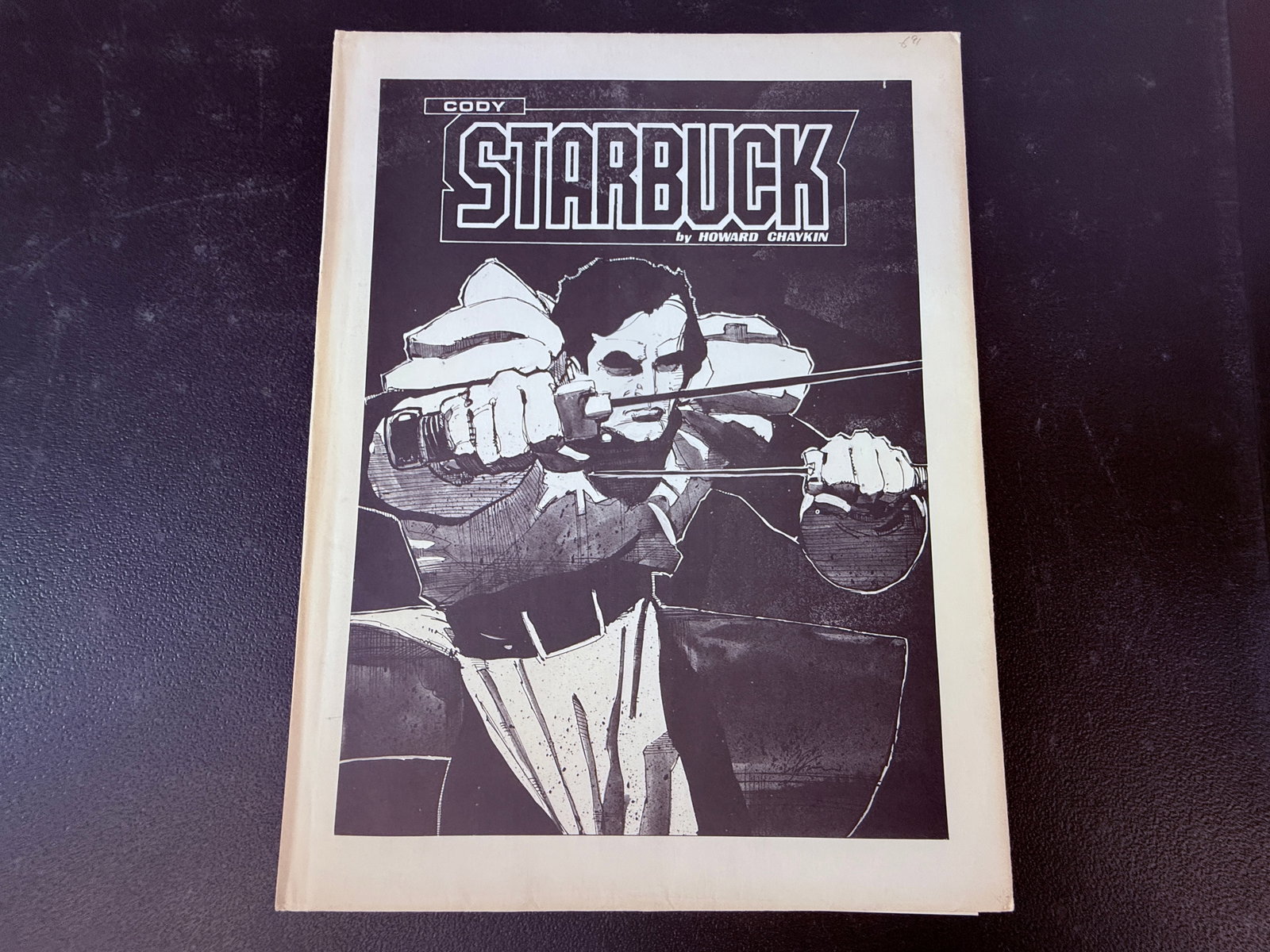 Cody Starbuck by Howard Chaykin, Star*Reach Productions, 1978: Cody Starbuck is a landmark early work by acclaimed comic artist and writer Howard Chaykin, published by Star*Reach Productions in 1978 as a standalone graphic novel/trade paperback. This