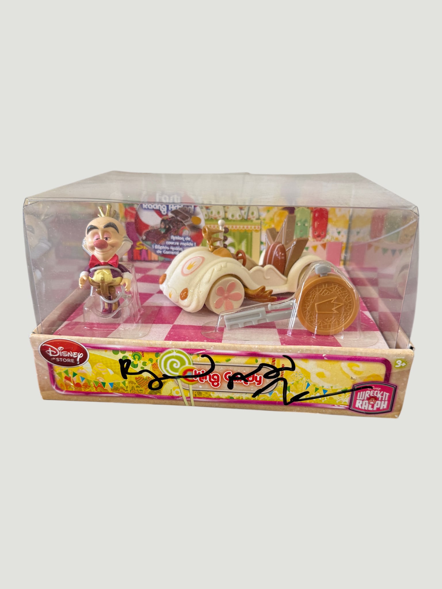 Disney Wreck-It Ralph 'Racing Randy' Signed Toy Set — Disney Store Exclusive (1 of 6)