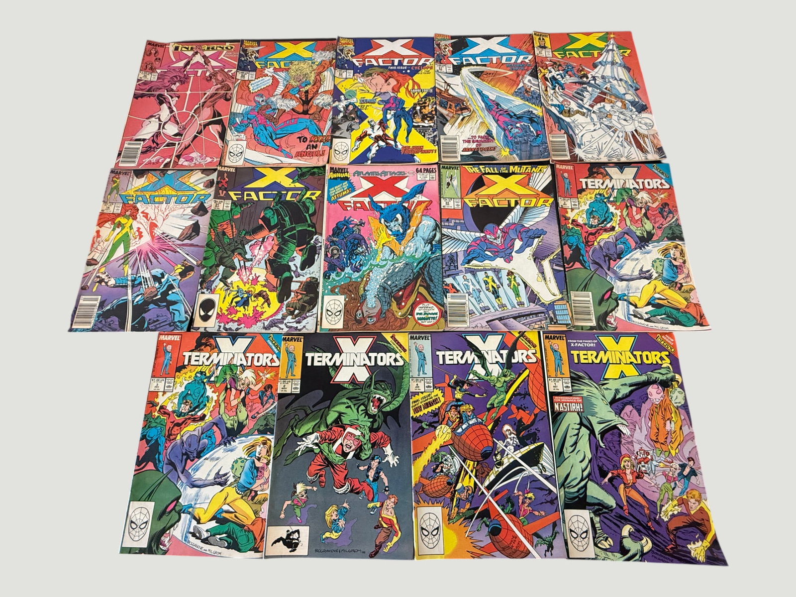 Marvel Comics X-Factor & X-Terminators Mixed Lot ~14 Issues Late 1980s (1 of 2)