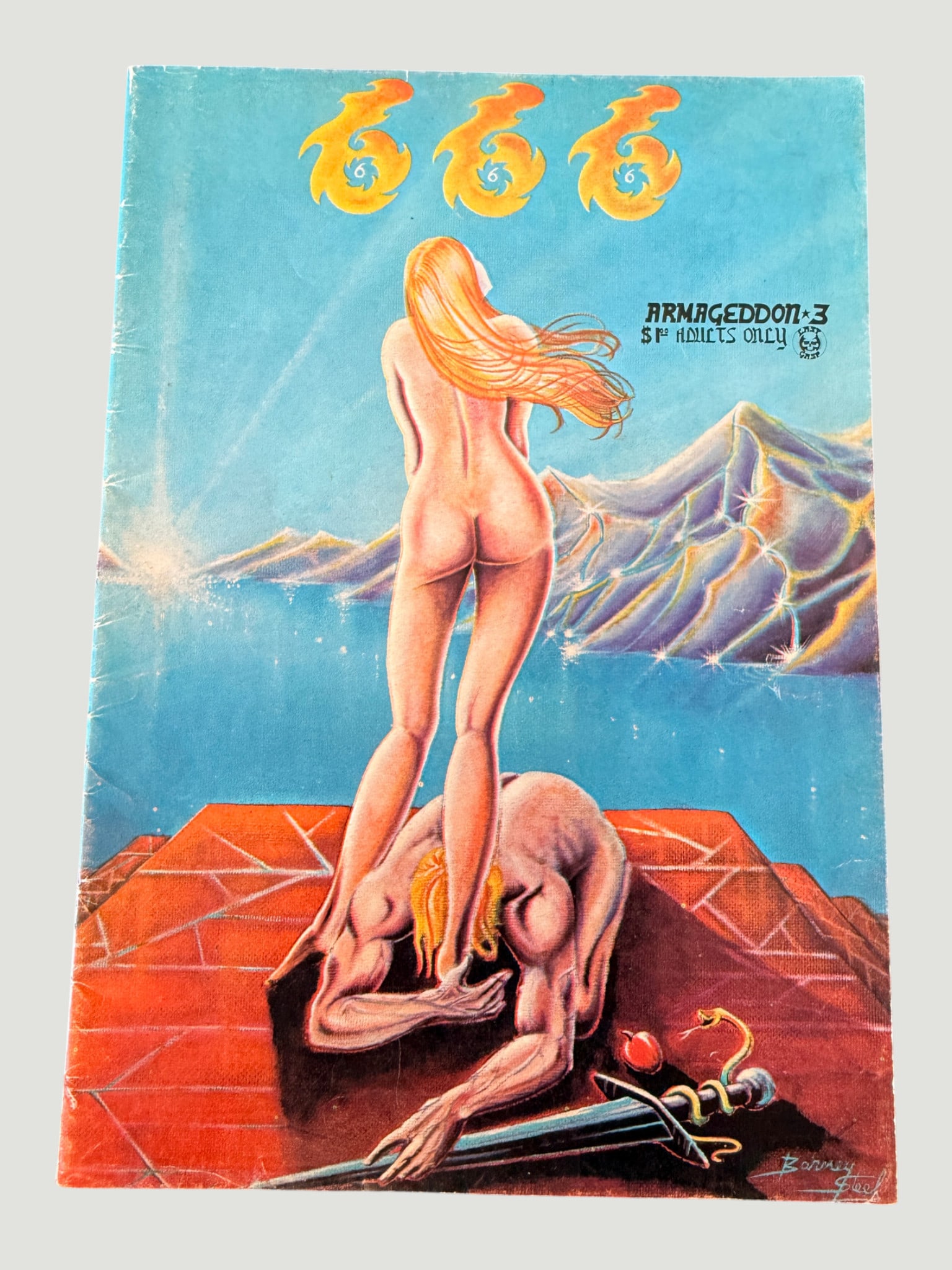 Armageddon #3 Adult Underground Comic Magazine 1970s Barney Fife Art (1 of 3)