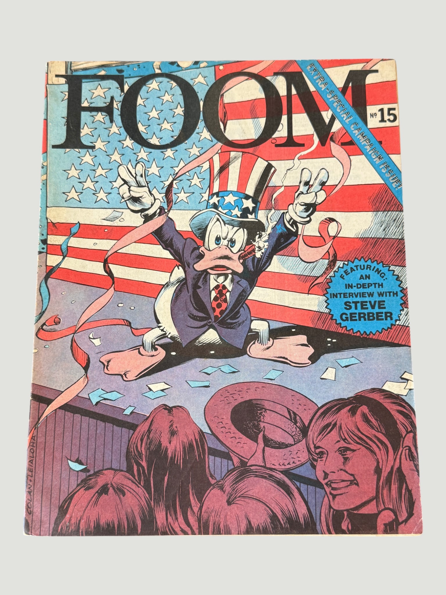 FOOM Magazine #15 Marvel Comics 1976 Howard the Duck Campaign Issue Steve Gerber (1 of 3)
