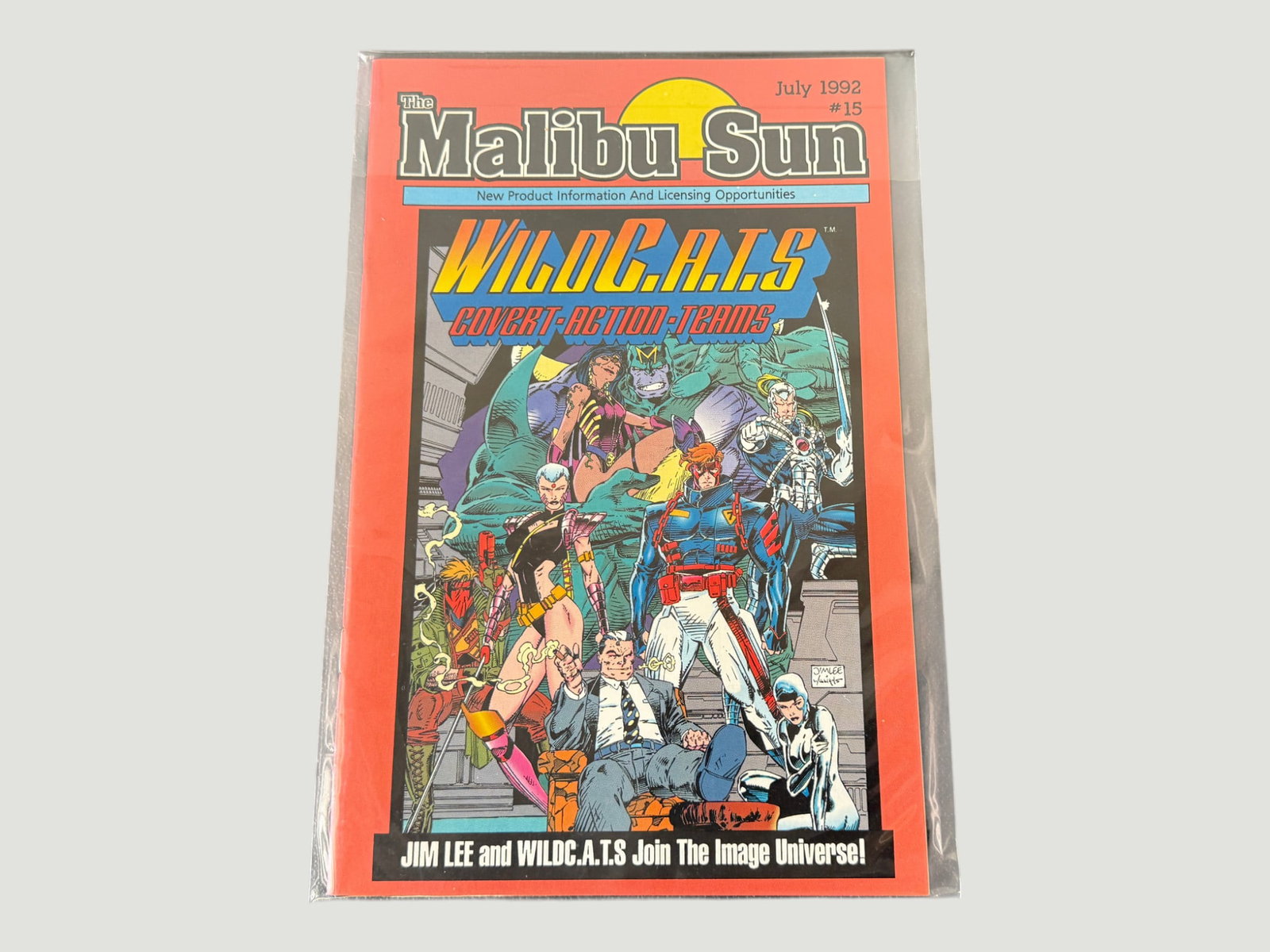 The Malibu Sun #15 July 1992 - WildC.A.T.S Jim Lee Image Universe Preview (1 of 2)