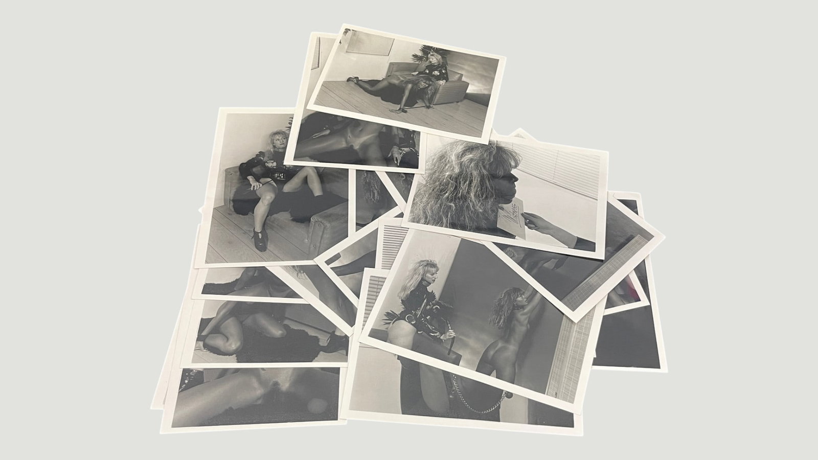 Vintage B&W Fine Art Photography Prints, Punk/Glam Figure Studies, c.1980s, Set of ~12 (1 of 2)