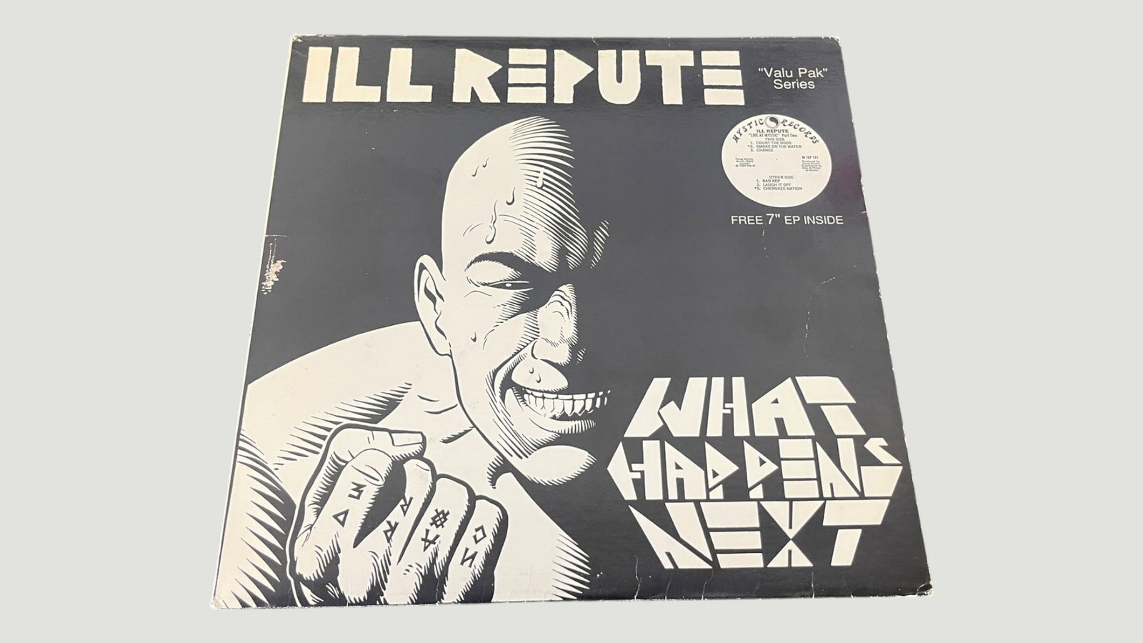 Ill Repute – What Happens Next LP Vinyl Record, Mystic Records Valu Pak Series (1 of 6)