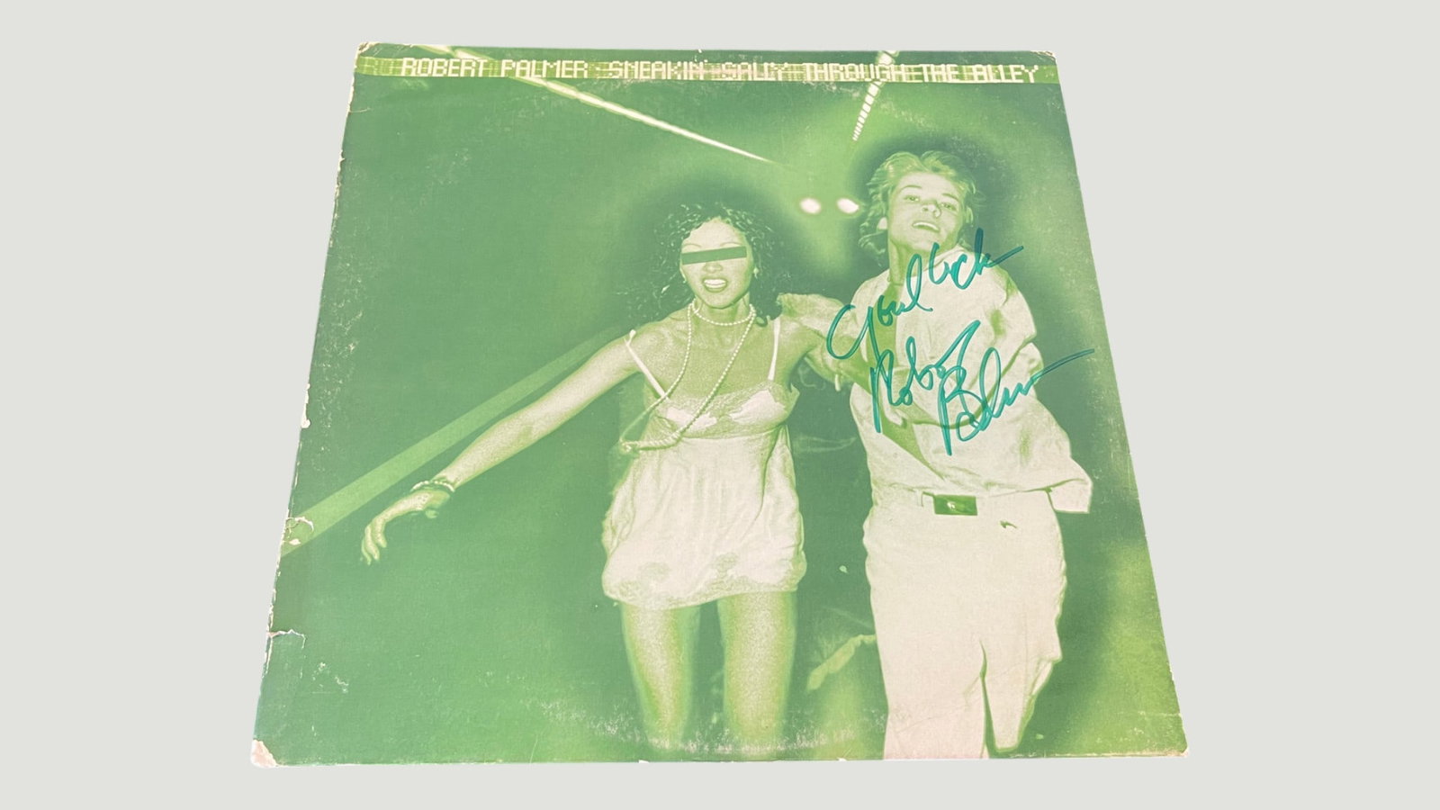 Robert Palmer 'Sneakin' Sally Through the Alley' Signed Vinyl LP Record 1974 (1 of 4)