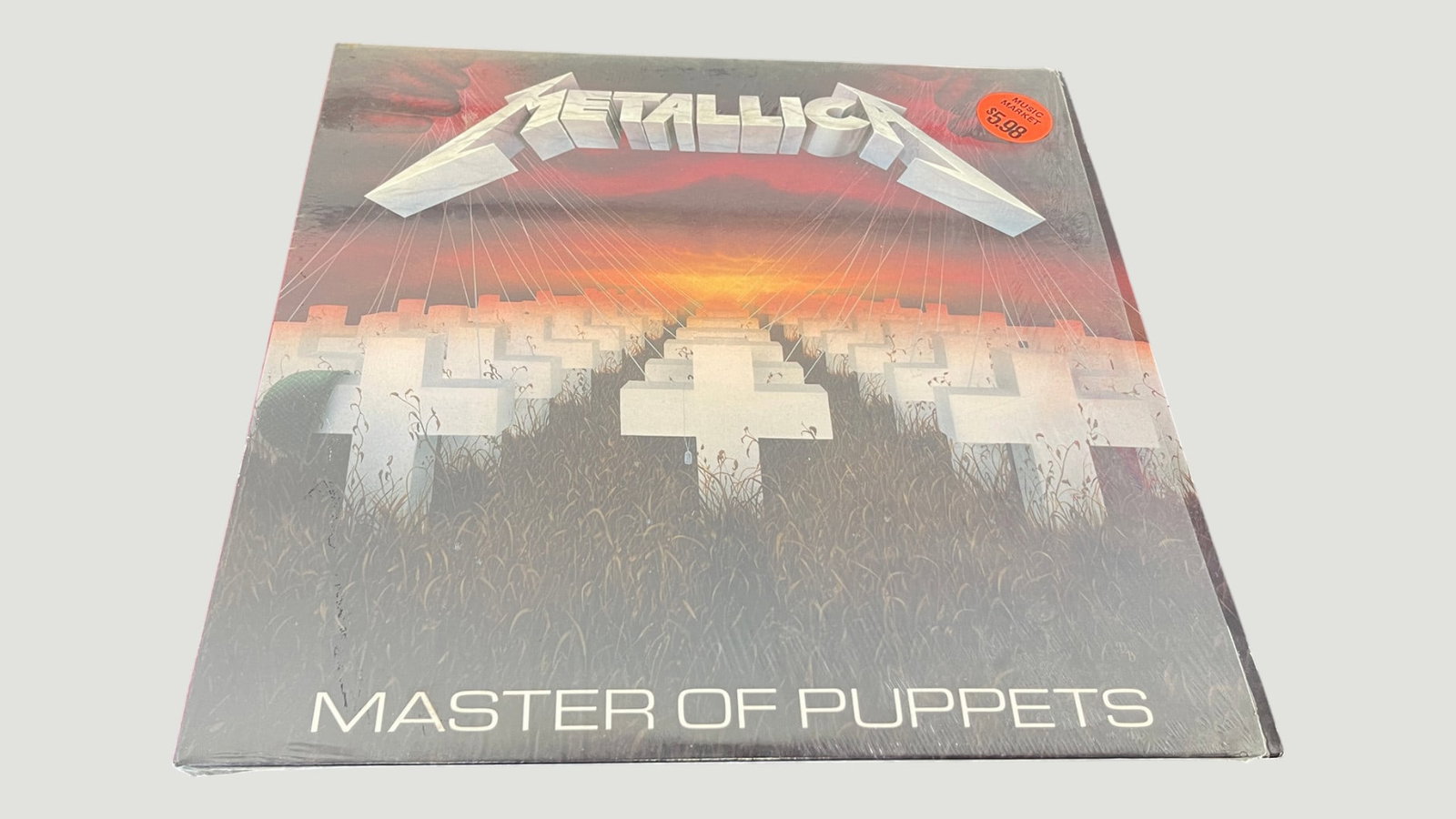 Metallica – Master of Puppets Original Vinyl LP Record (1986) (1 of 3)
