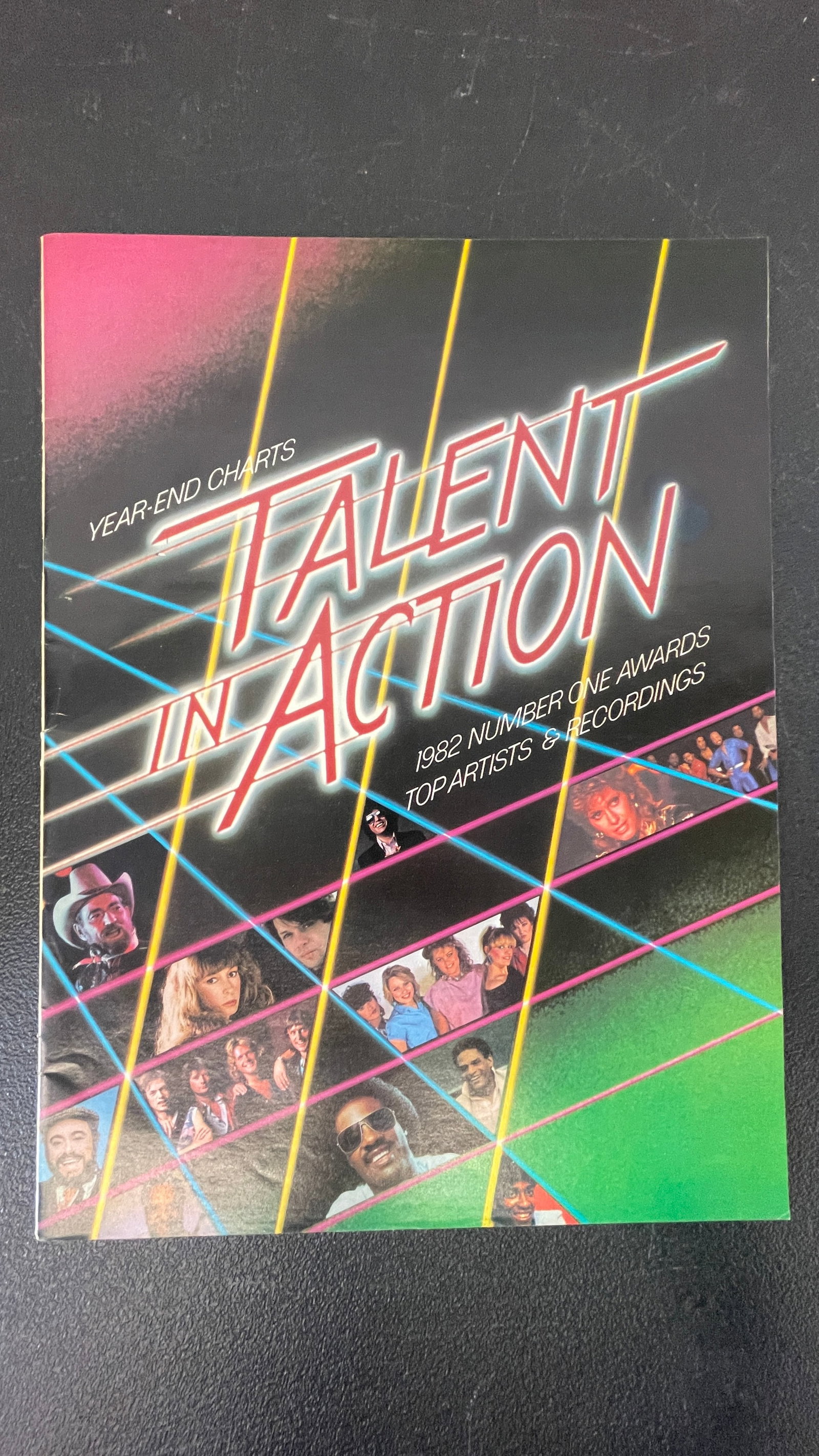Billboard 'Talent in Action' 1982 Year-End Charts Number One Awards Booklet (1 of 3)