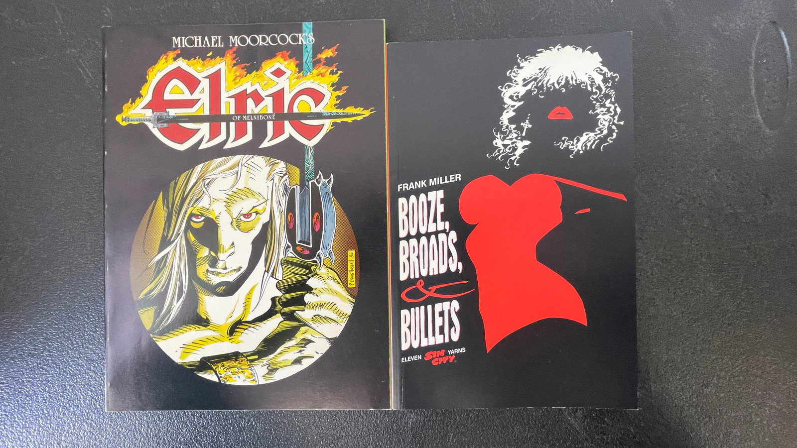 Elric of Melniboné Comic & Sin City: Booze, Broads & Bullets — Frank Miller (1 of 7)