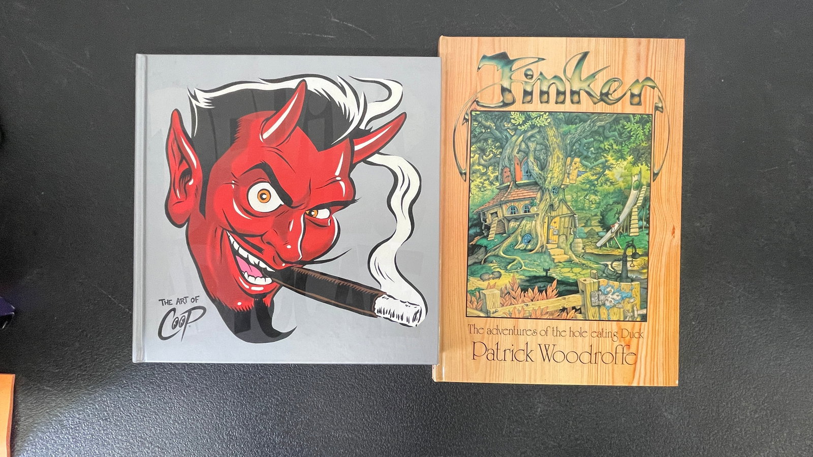 Art Books: 'The Art of Coop' & 'Tinker' by Patrick Woodroffe (2 volumes) (1 of 6)