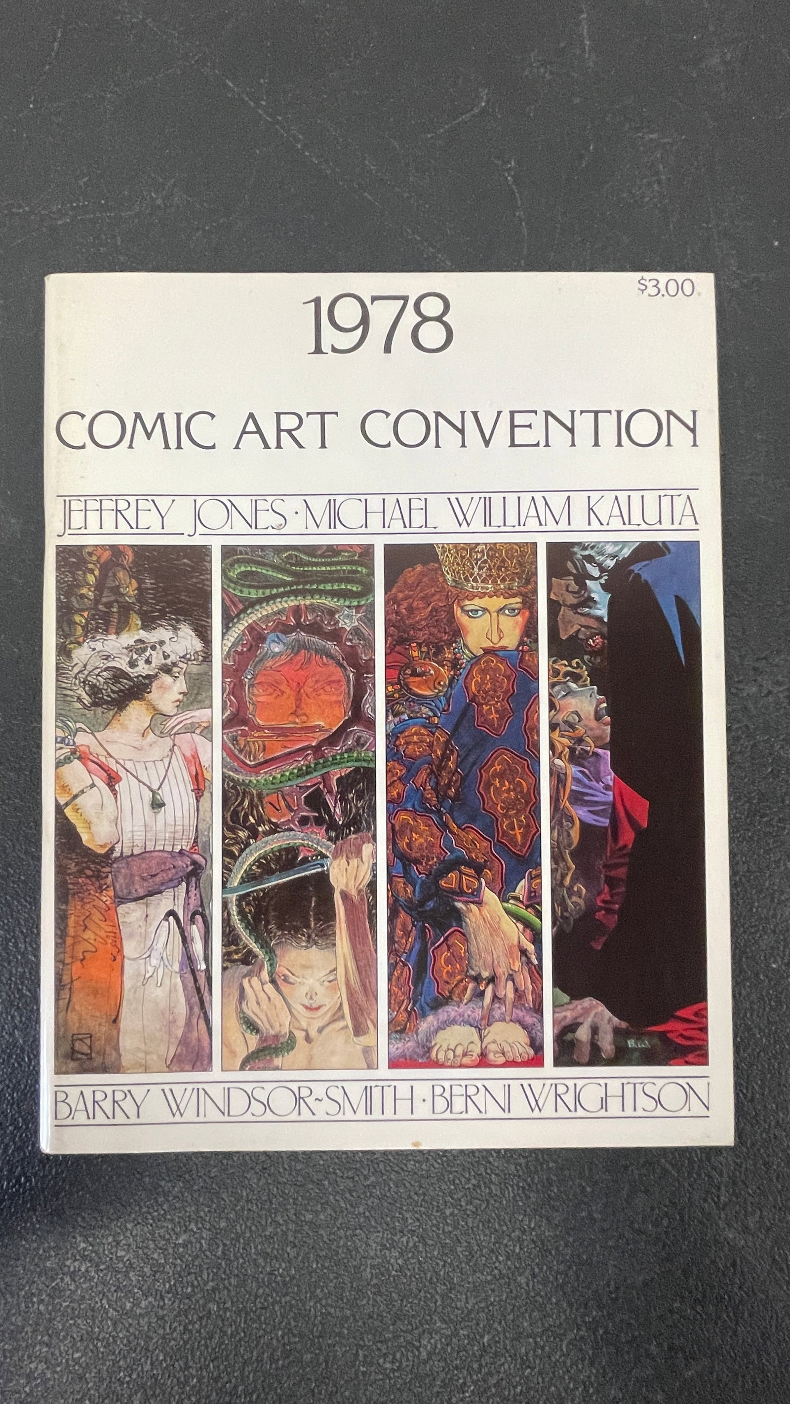 Infinity #6 (1976) & 1978 Comic Art Convention Program — Wrightson, BWS - 4