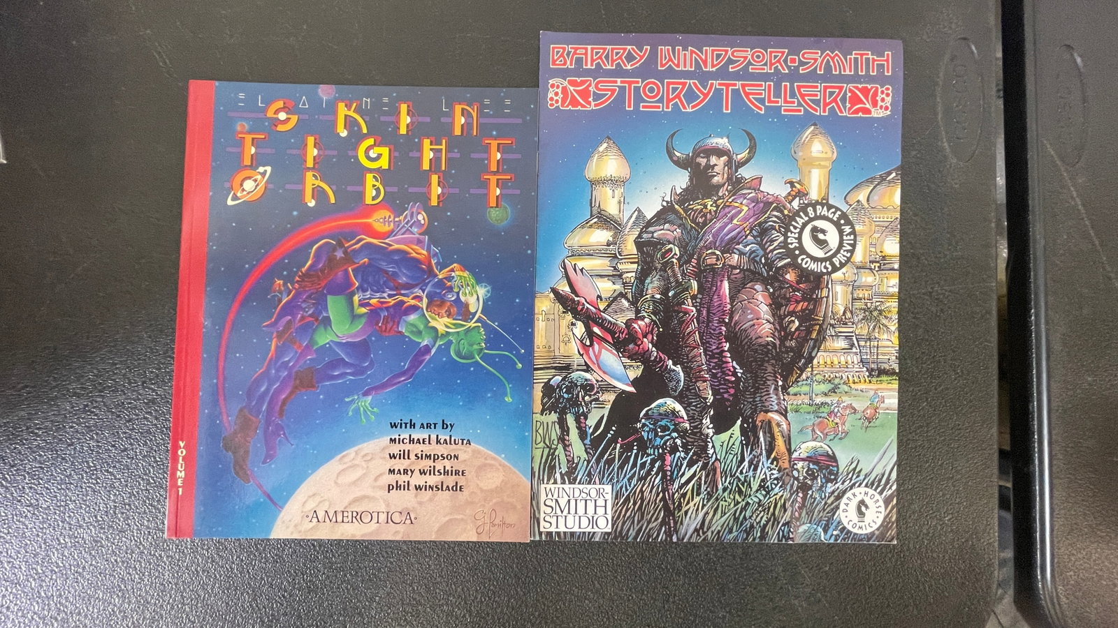 Comic Books x2: Elaine Lee Starstruck Amerotica & Barry Windsor-Smith Storyteller (1 of 6)
